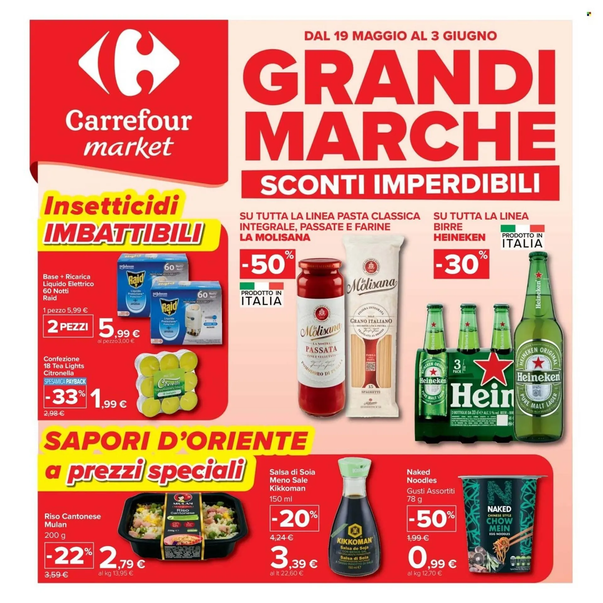 Volantino Carrefour Market da 19 maggio a 3 giugno di 2026 - Pagina del volantino 1