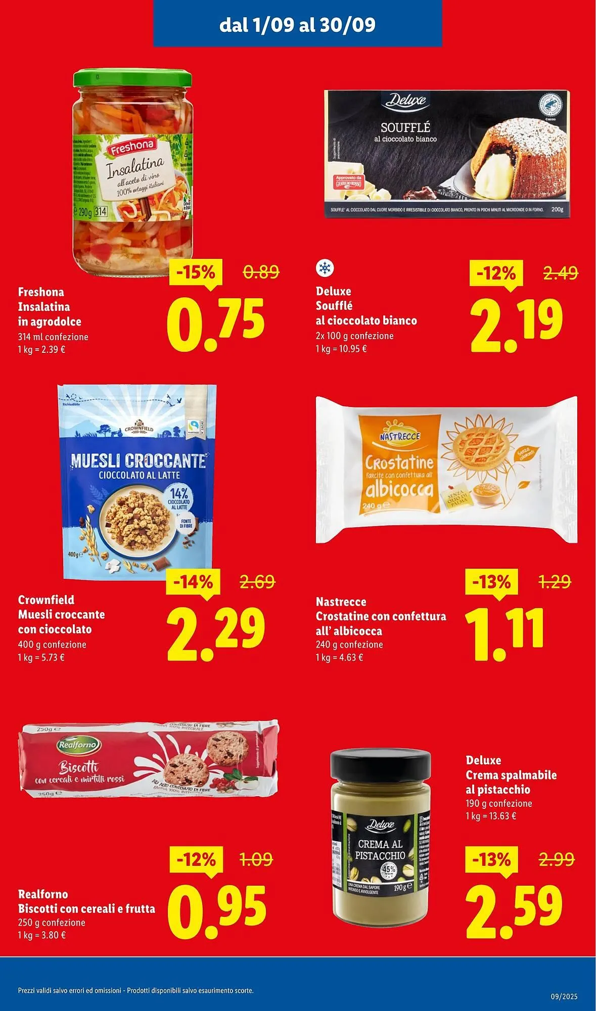 Volantino Lidl da 1 settembre a 30 settembre di 2025 - Pagina del volantino 9