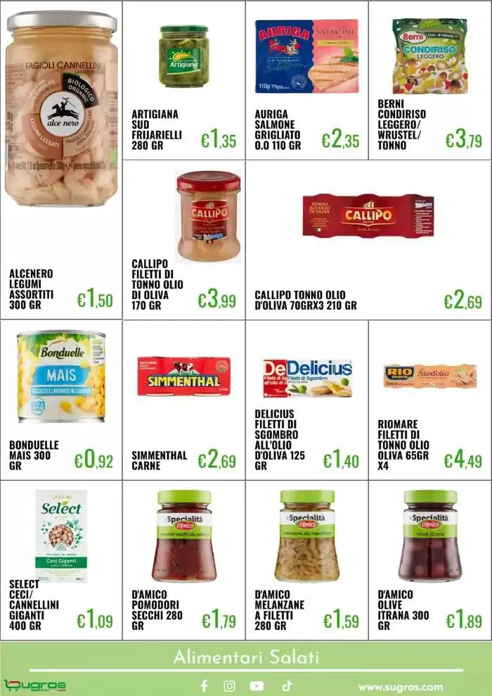 I sapori d'Italia oltre i confini da 31 marzo a 19 aprile di 2025 - Pagina del volantino 25