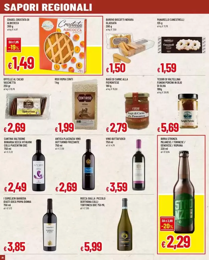 SOTTOCOSTO da 31 ottobre a 13 novembre di 2024 - Pagina del volantino 20