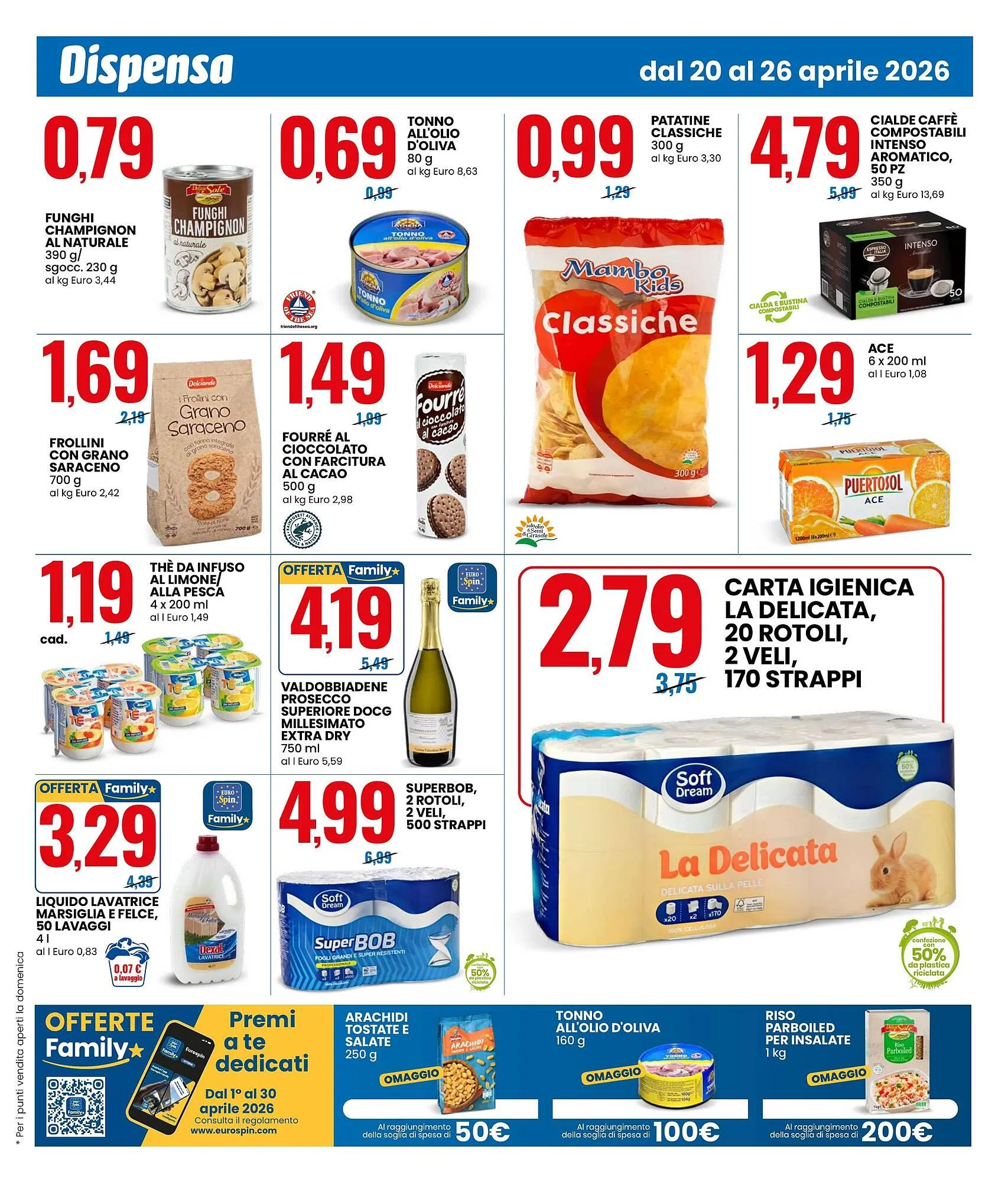 Volantino Eurospin da 20 aprile a 26 aprile di 2026 - Pagina del volantino 7