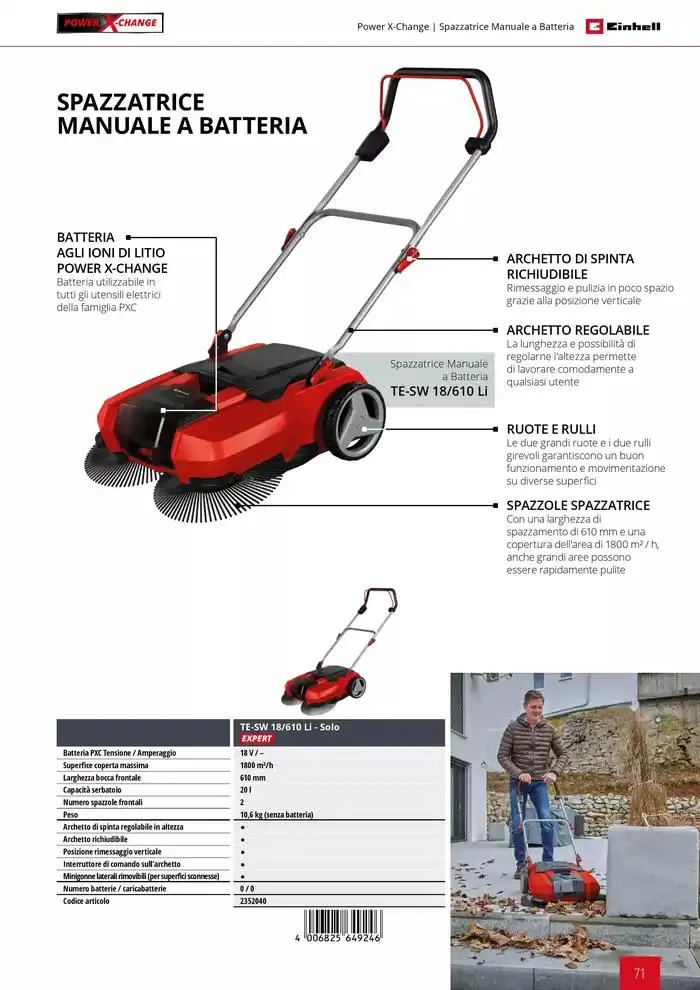 Elettroutensili 2025 da 11 febbraio a 31 dicembre di 2025 - Pagina del volantino 71