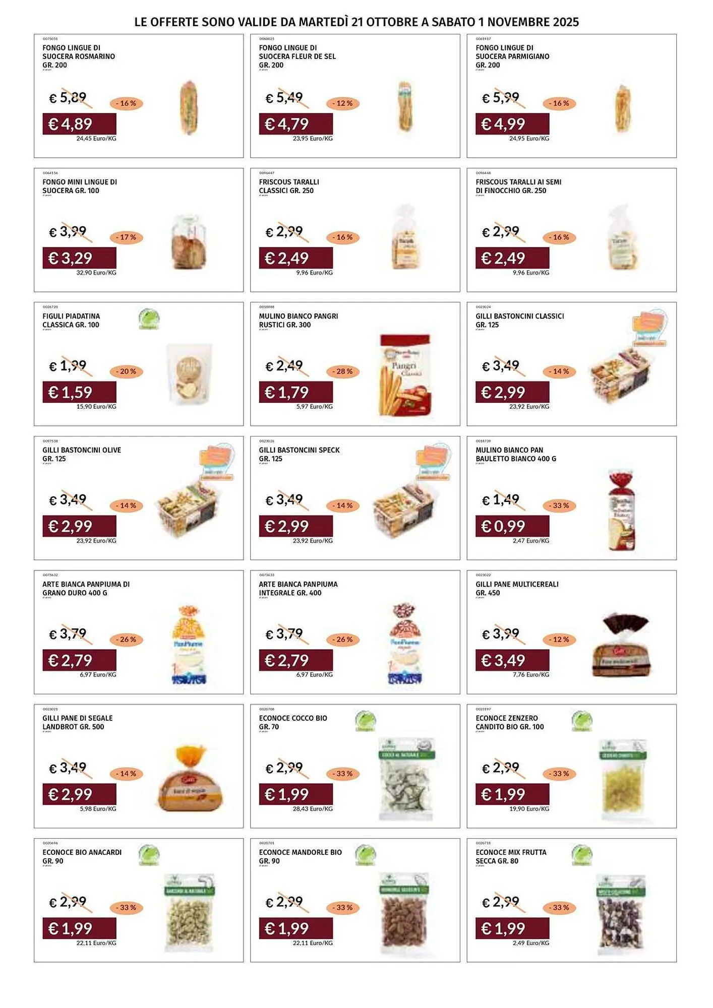 Volantino Prezzemolo e Vitale da 21 ottobre a 1 novembre di 2025 - Pagina del volantino 29