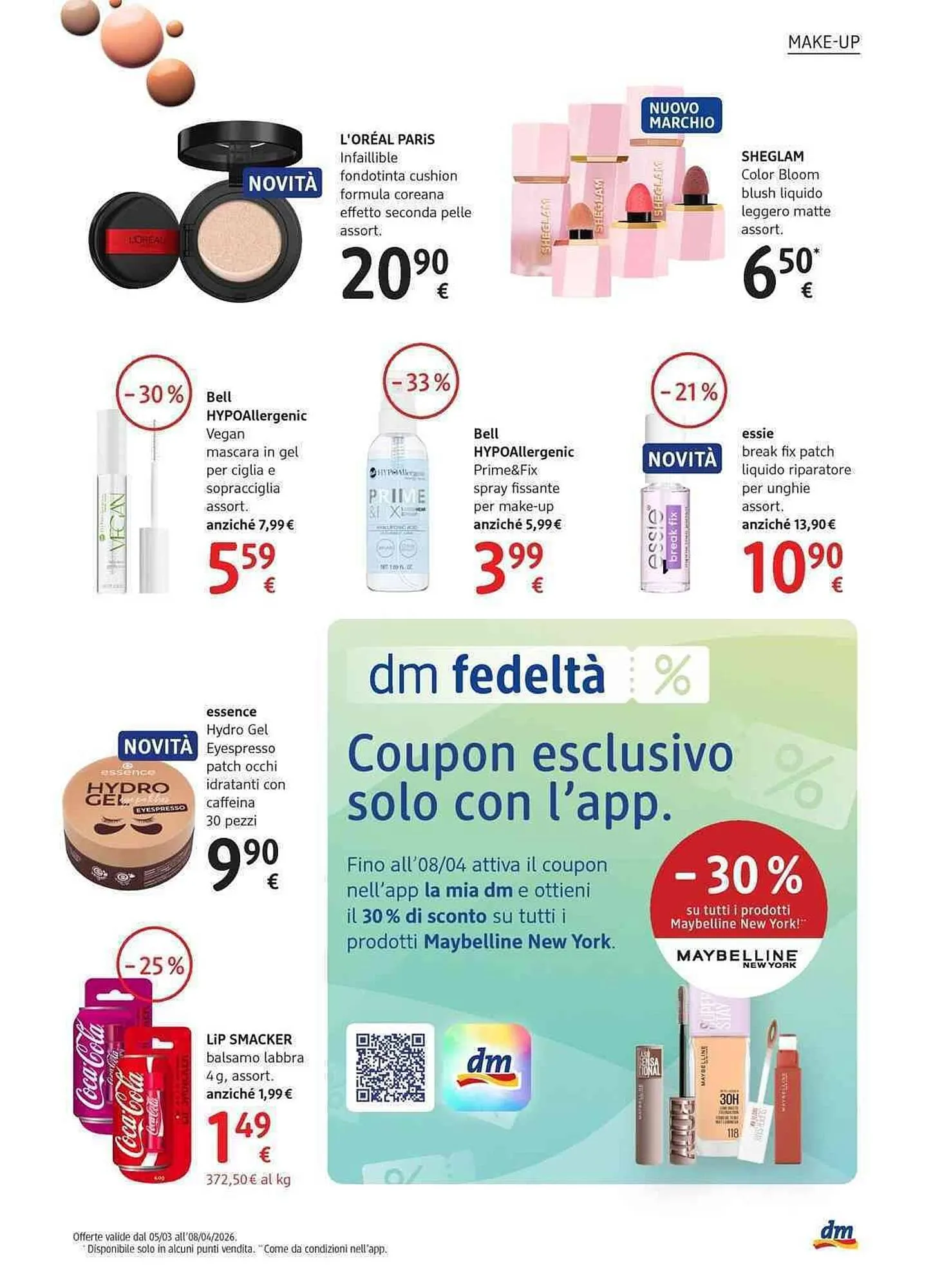 Volantino dm drogerie markt da 5 marzo a 8 aprile di 2026 - Pagina del volantino 5