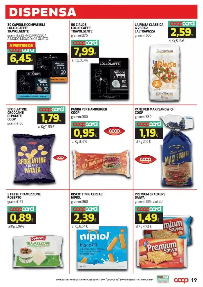 dal 24 MARZO al 2 Aprile da 24 marzo a 2 aprile di 2025 - Pagina del volantino 19