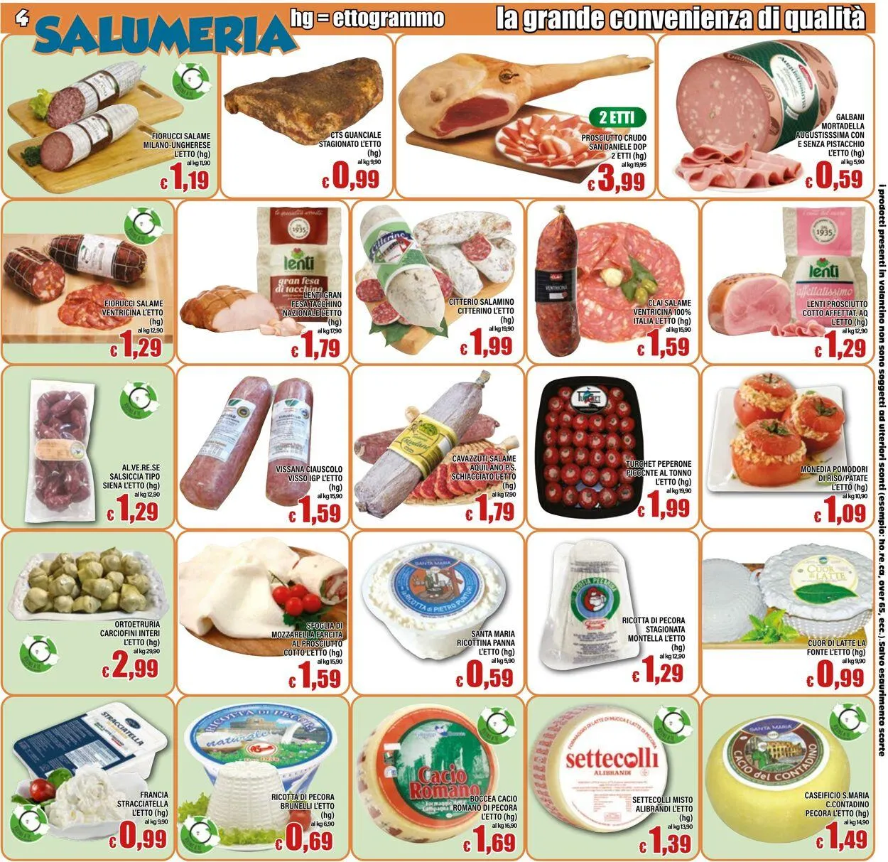 Top Supermercati Volantino attuale da 31 luglio a 14 agosto di 2025 - Pagina del volantino 4