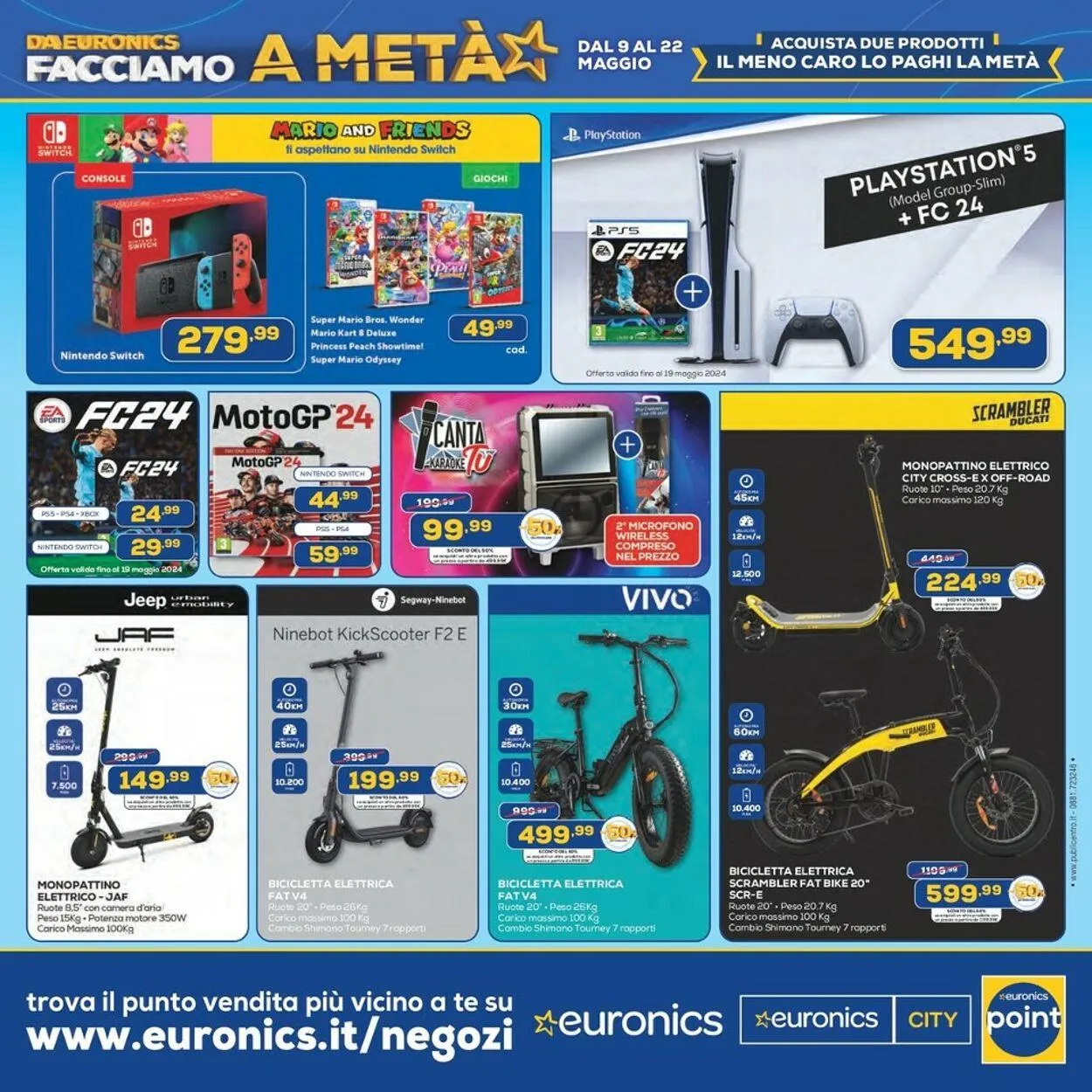 Euronics - Via Walt Disney, 87064, Corigliano Rossano (CS) Volantino attuale da 9 maggio a 22 maggio di 2024 - Pagina del volantino 21