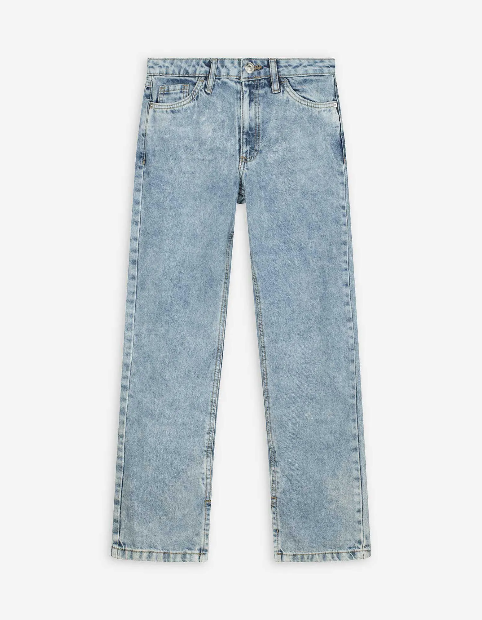 Jeans - Straight fit - celeste