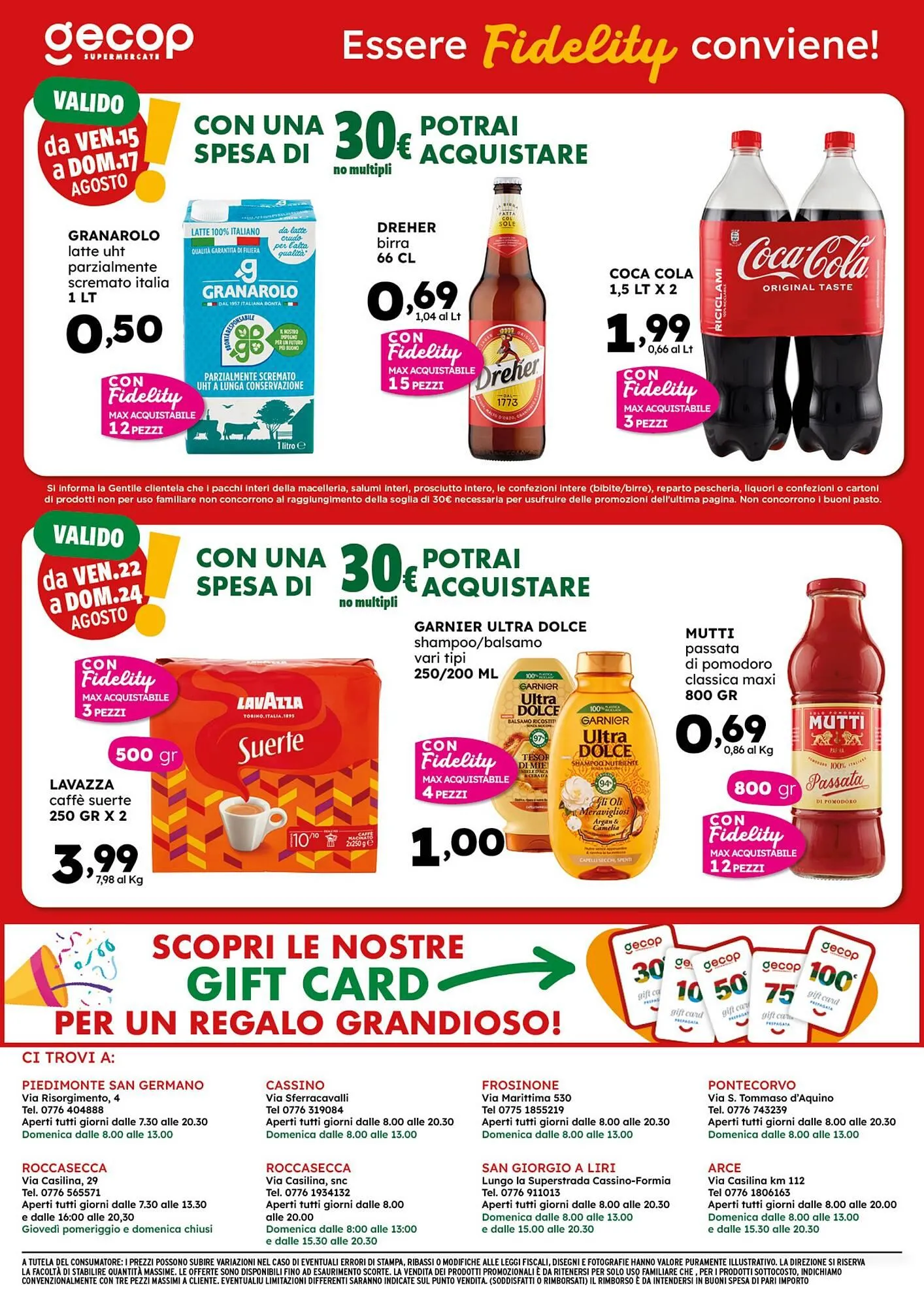 Volantino Gecop da 11 agosto a 24 agosto di 2025 - Pagina del volantino 20