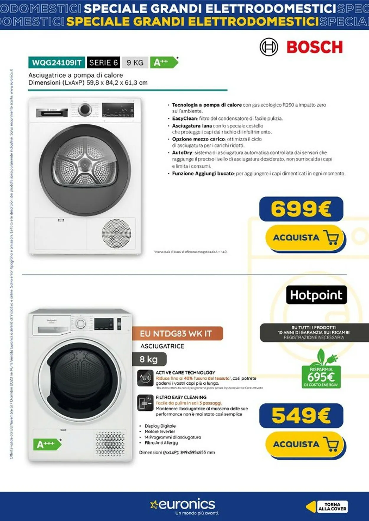 Euronics Volantino attuale da 28 novembre a 7 dicembre di 2023 - Pagina del volantino 2