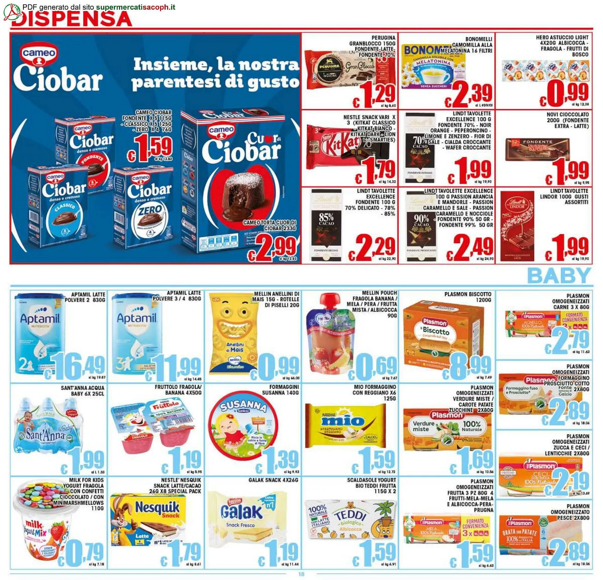 Volantino Sacoph da 24 novembre a 4 dicembre di 2023 - Pagina del volantino 18