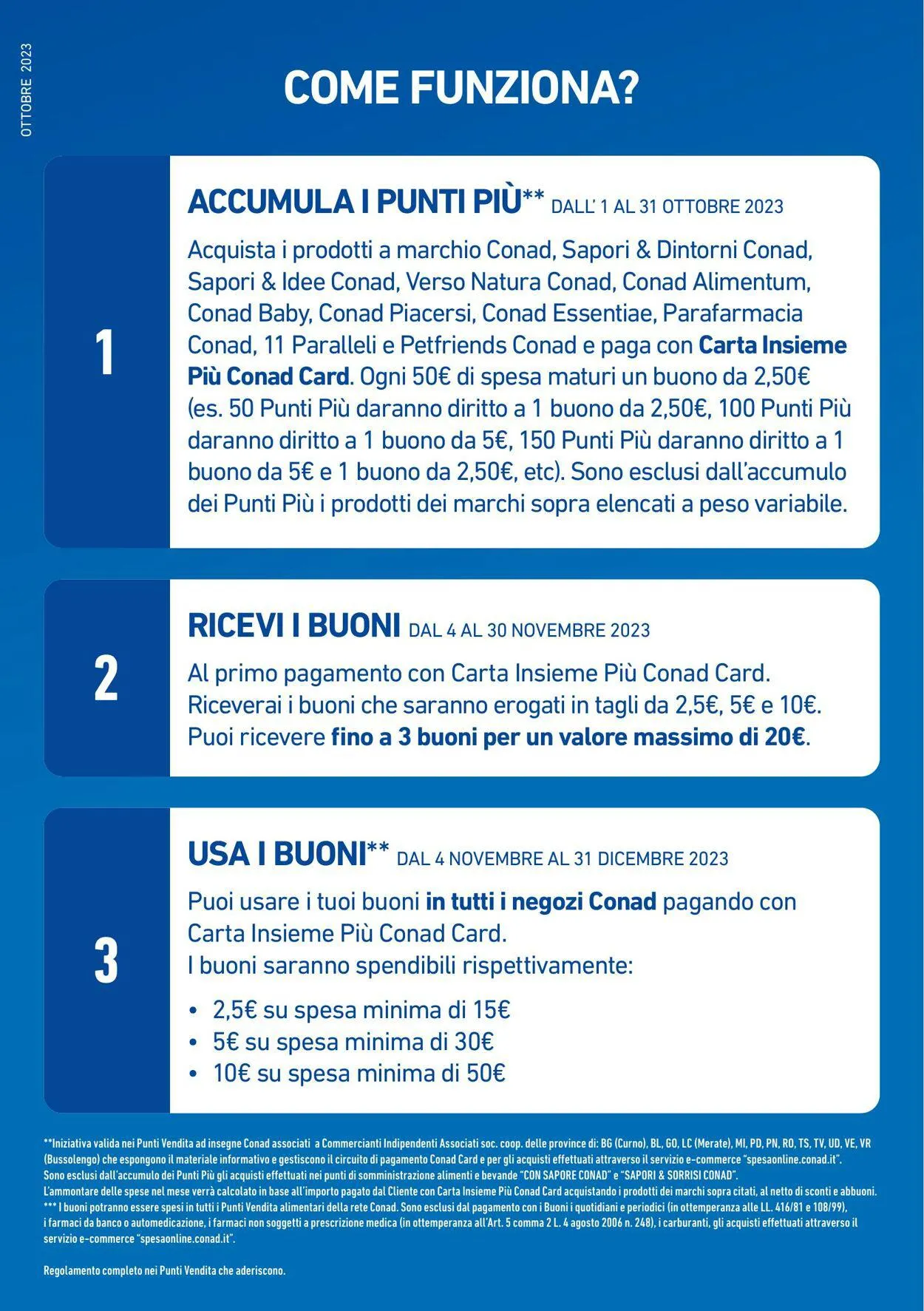 Conad - Spazio - Milano Volantino attuale da 1 ottobre a 31 ottobre di 2023 - Pagina del volantino 2