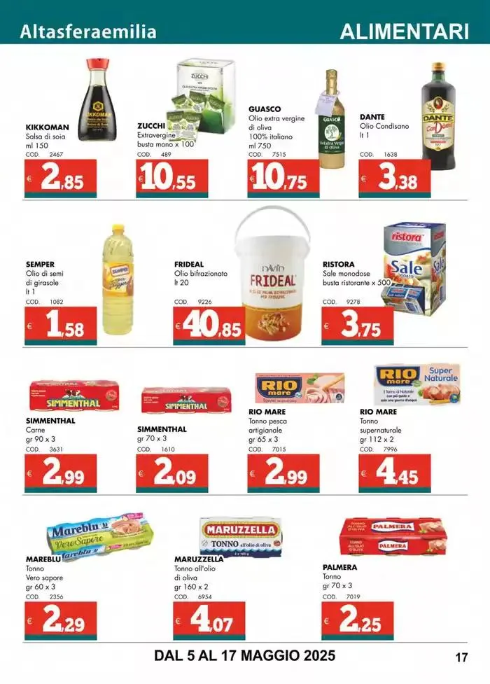 Speciale pizzeria! da 5 maggio a 17 maggio di 2025 - Pagina del volantino 17