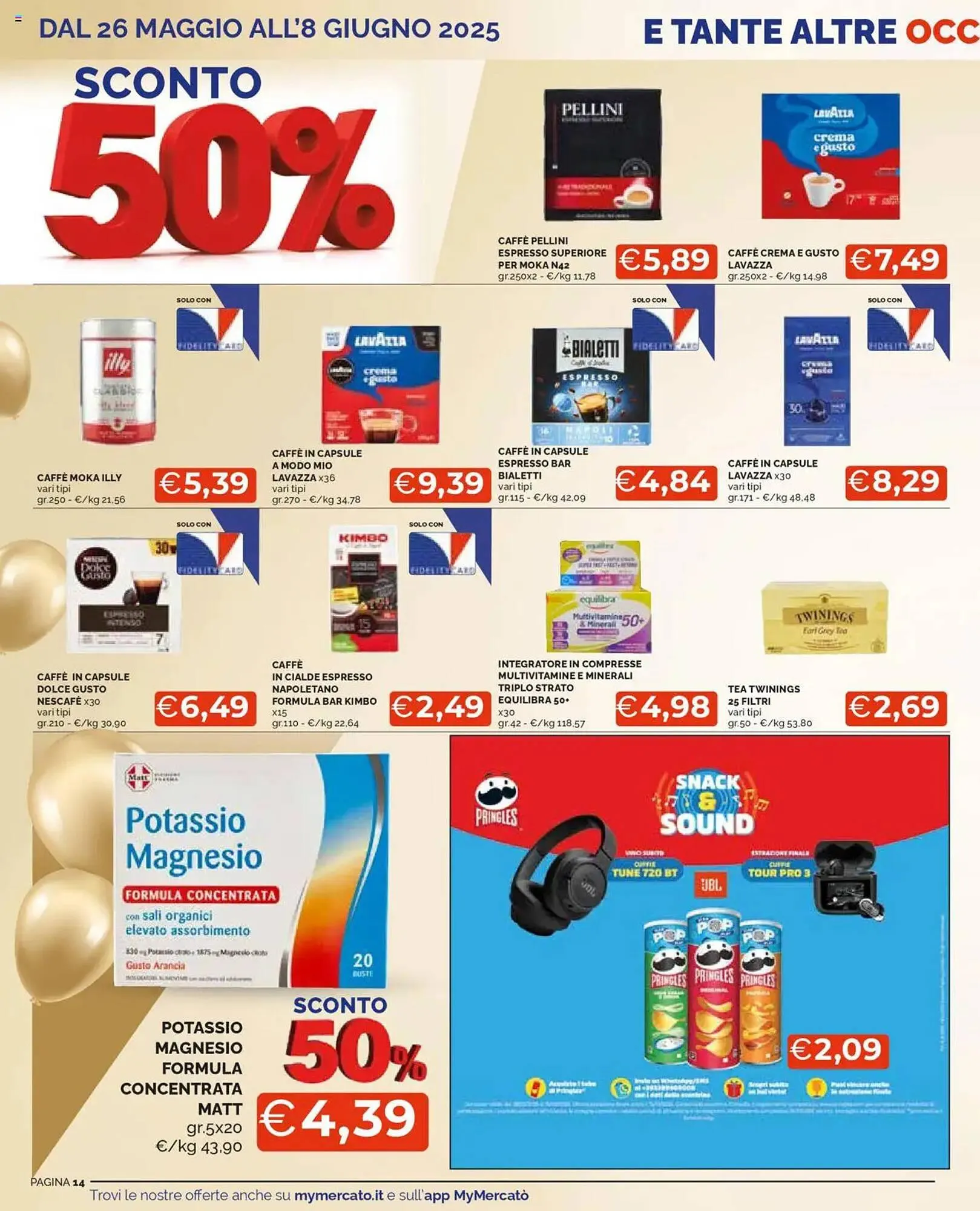 Volantino Mercatò da 26 maggio a 22 giugno di 2025 - Pagina del volantino 14
