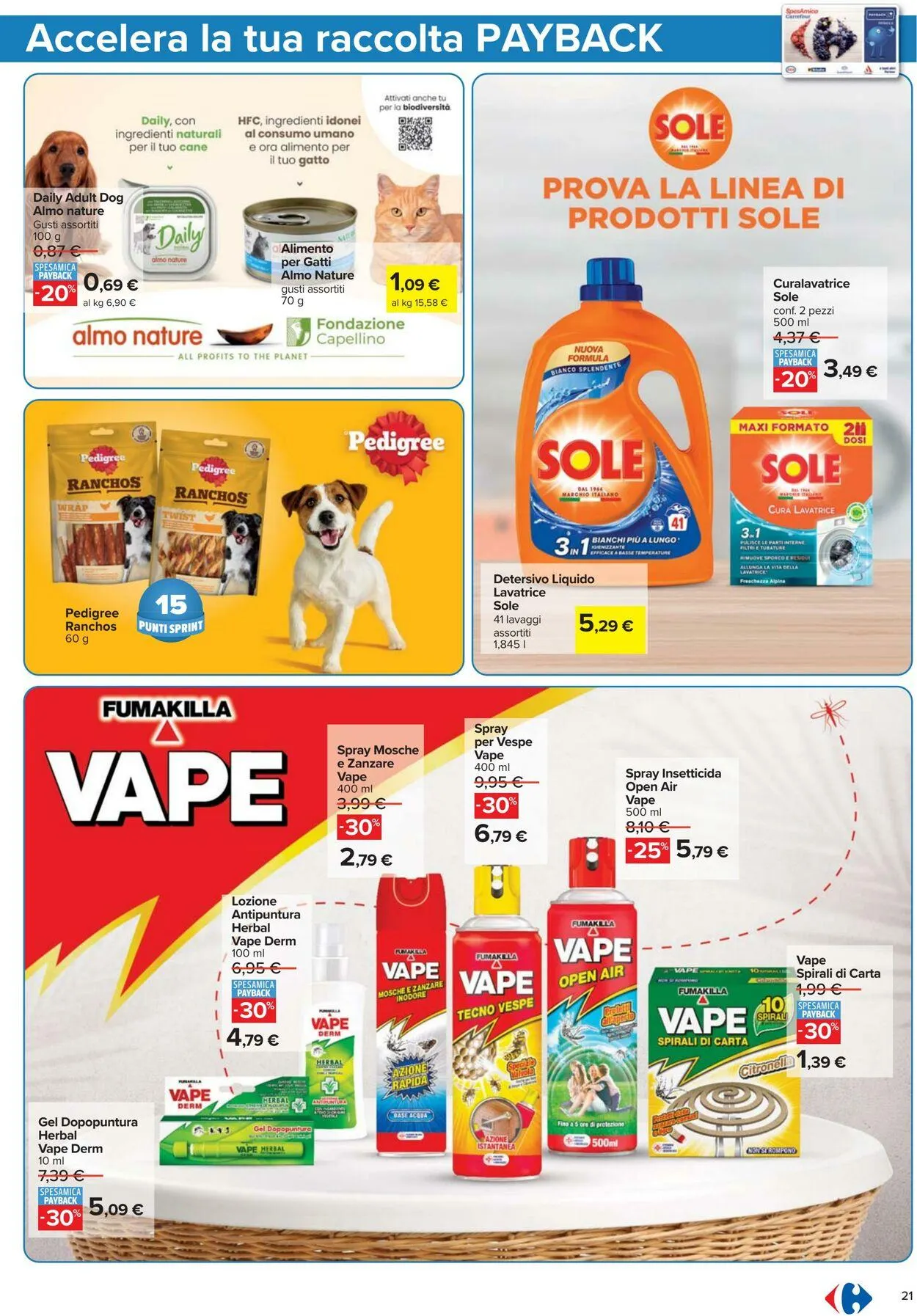 Carrefour Volantino attuale da 24 luglio a 6 agosto di 2025 - Pagina del volantino 21