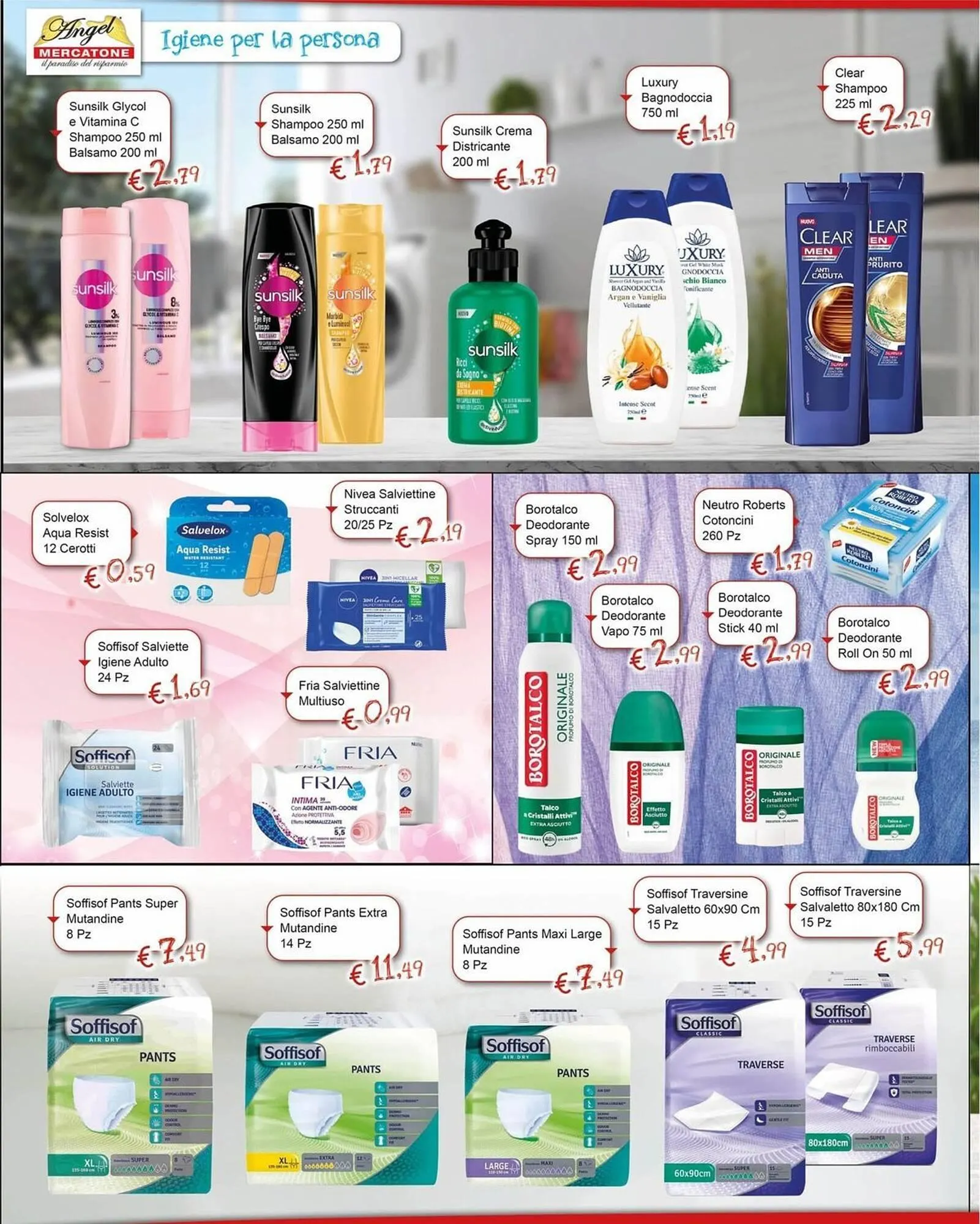 Volantino Angel Mercatone da 1 agosto a 17 agosto di 2025 - Pagina del volantino 6