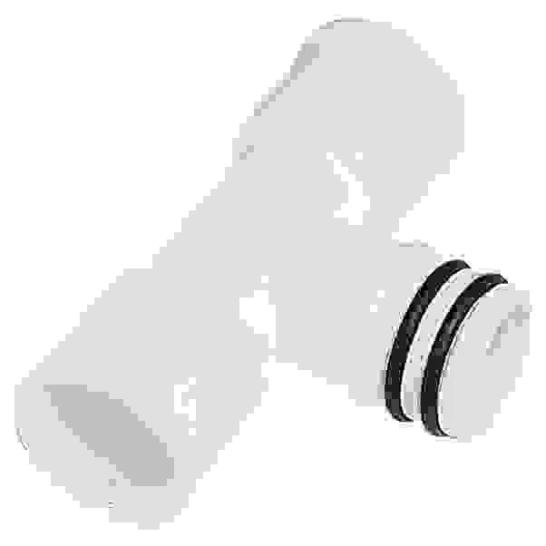 Raccordo a t a 3 vie per tubi Ø 16/18 mm con guarnizioni per scarico condensa