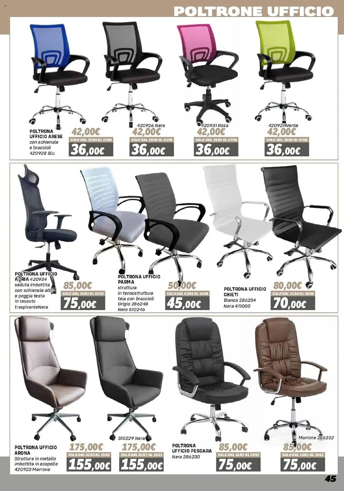 Volantino Orizzonte da 16 gennaio a 27 settembre di 2026 - Pagina del volantino 45