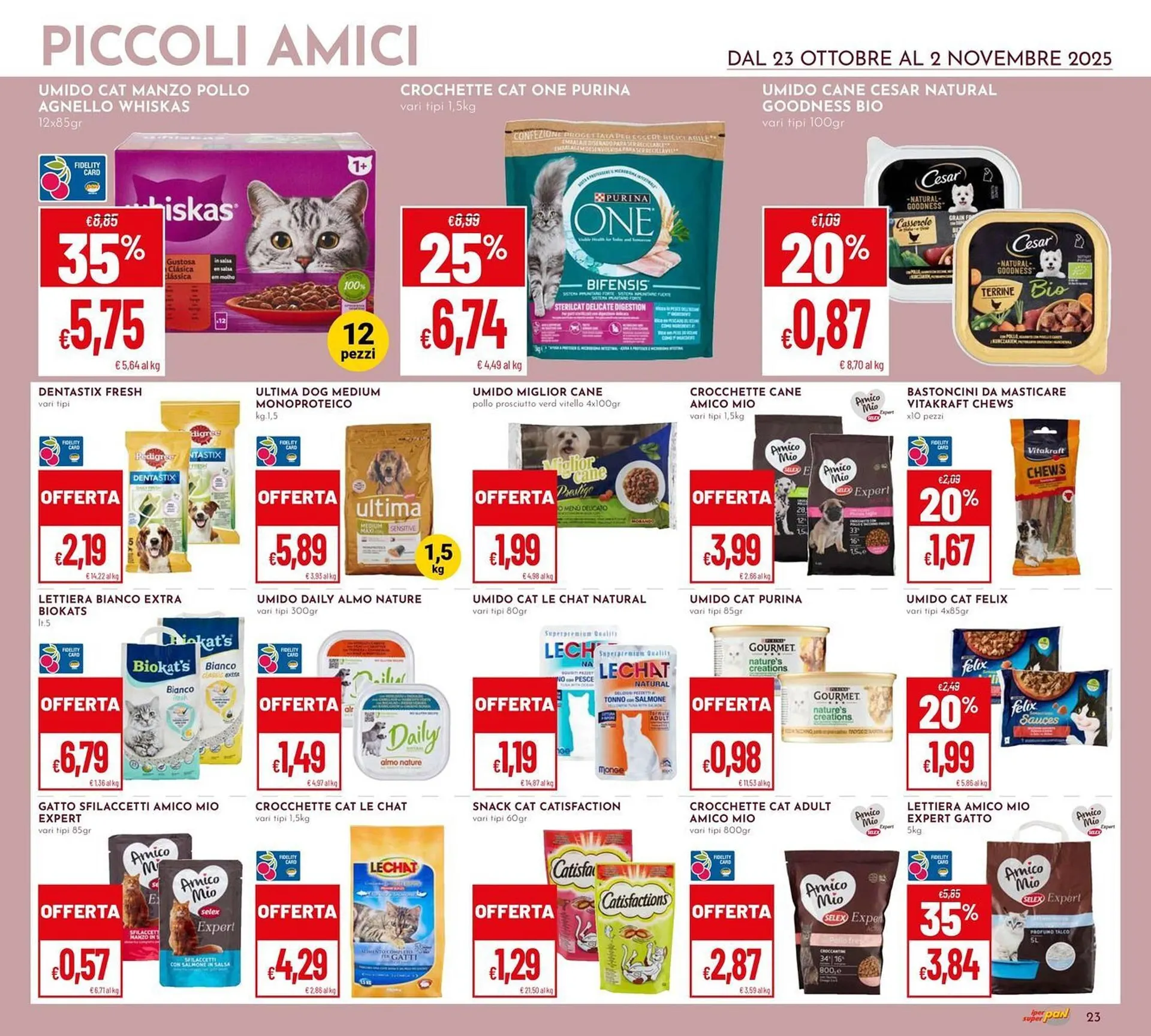 Volantino Pan da 23 ottobre a 2 novembre di 2025 - Pagina del volantino 23