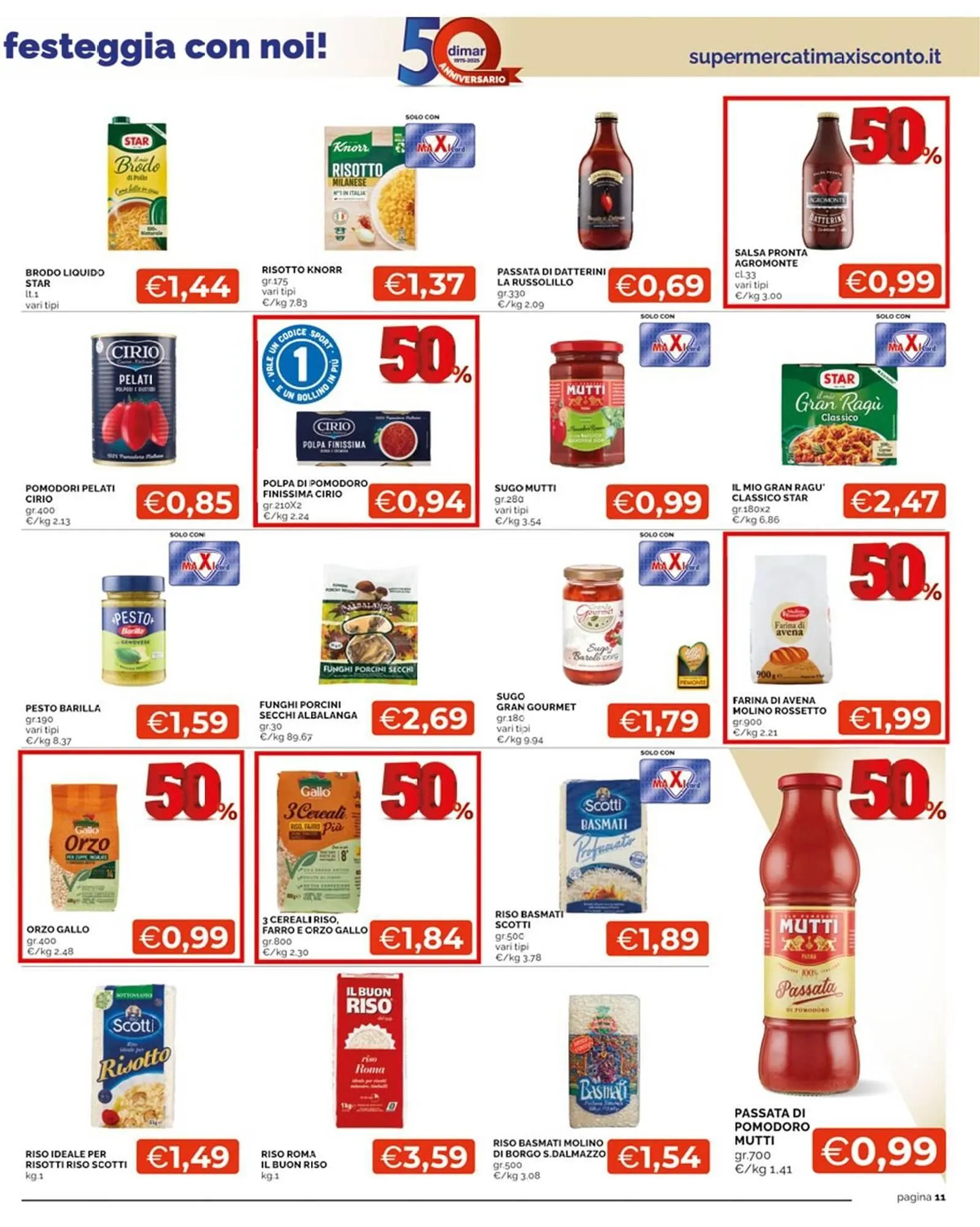 Volantino Maxisconto da 4 settembre a 17 settembre di 2025 - Pagina del volantino 11