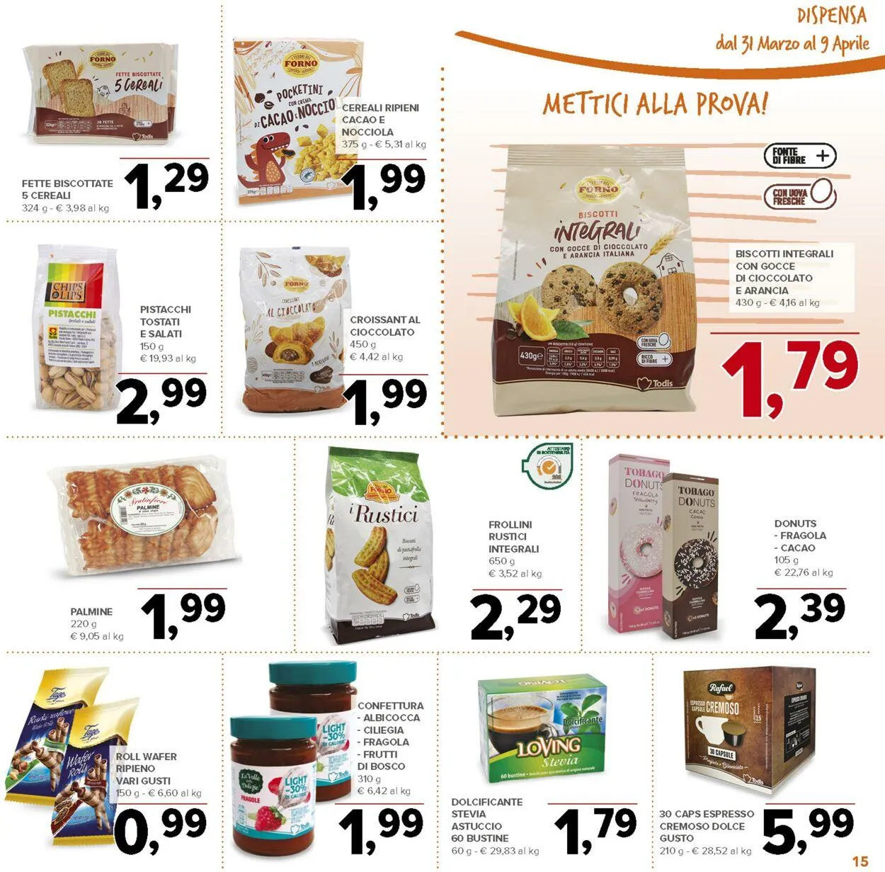 Todis Volantino attuale da 14 maggio a 28 maggio di 2025 - Pagina del volantino 15
