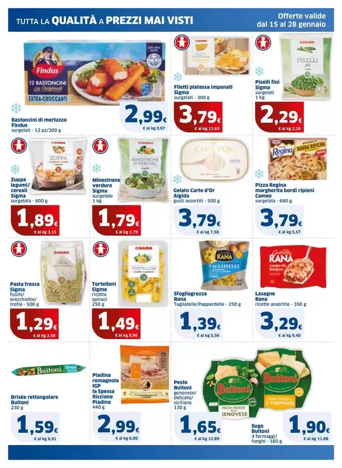 La spesa vola! 50% di sconto da 15 gennaio a 28 gennaio di 2025 - Pagina del volantino 10