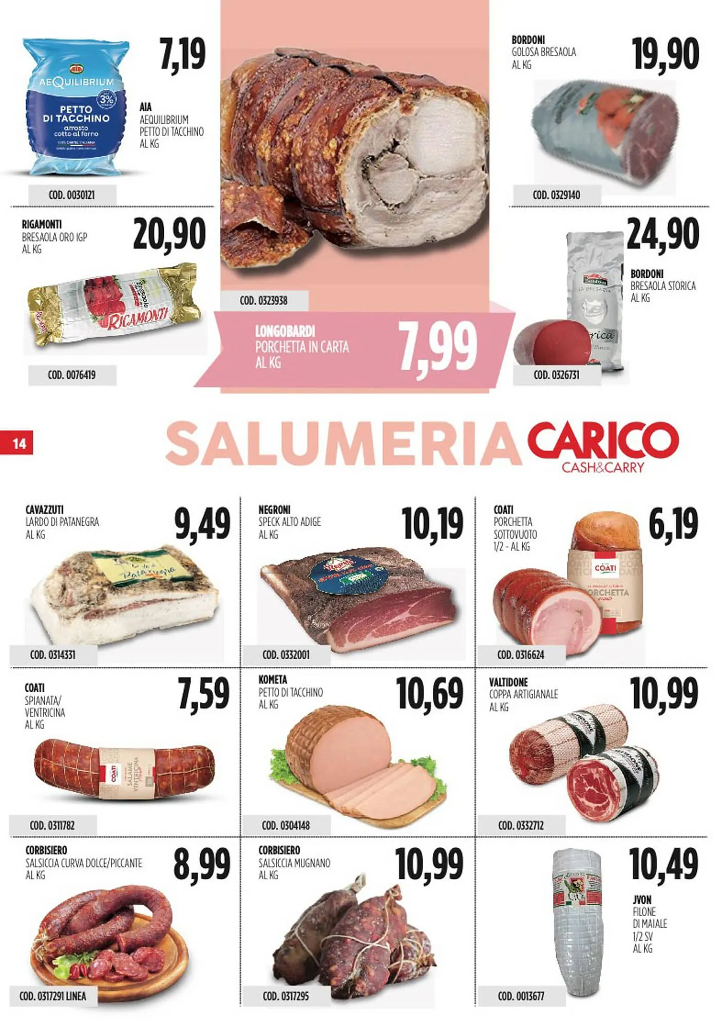 Volantino Carico Cash & Carry da 19 giugno a 2 luglio di 2025 - Pagina del volantino 14