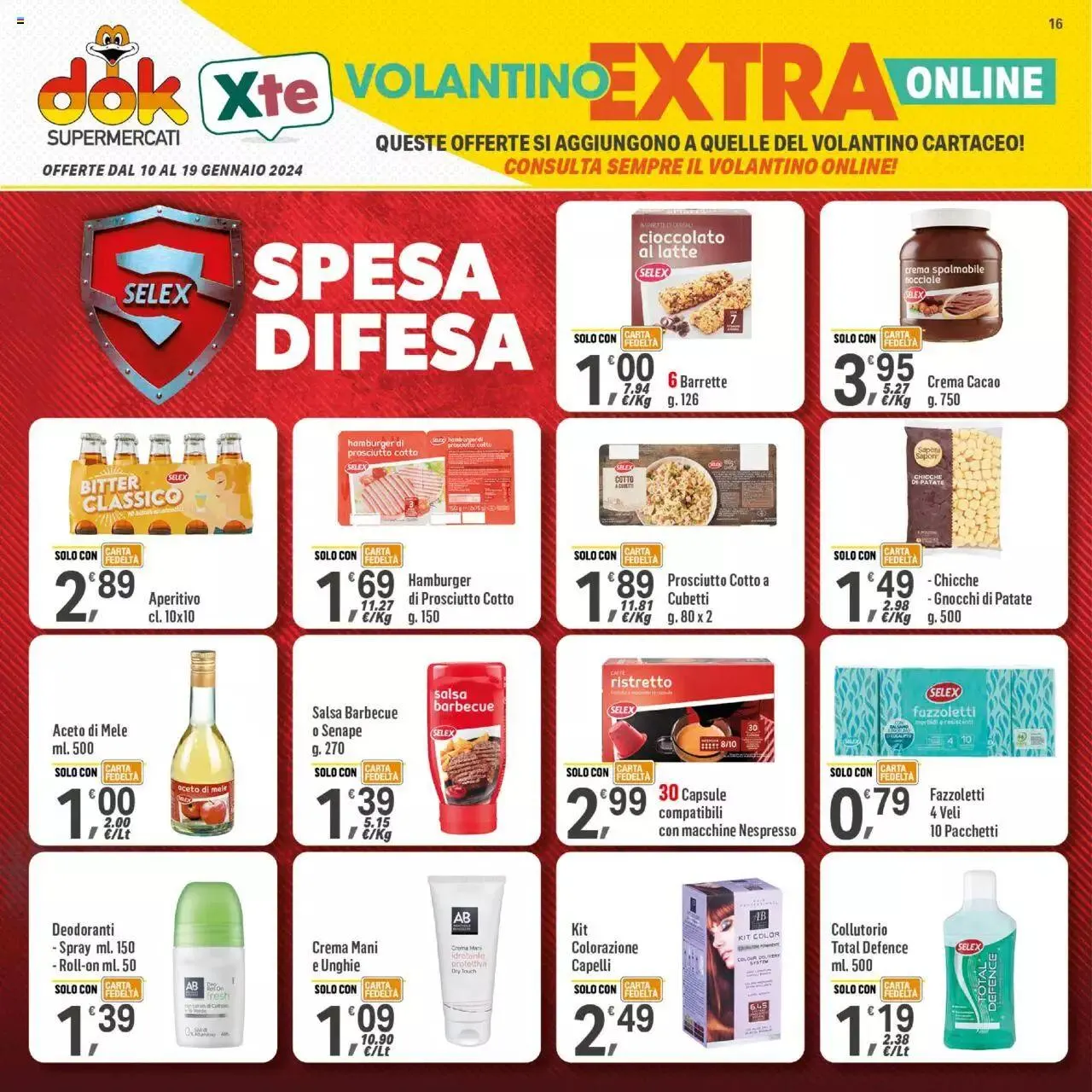 Volantino DOK da 10 gennaio a 19 gennaio di 2024 - Pagina del volantino 16