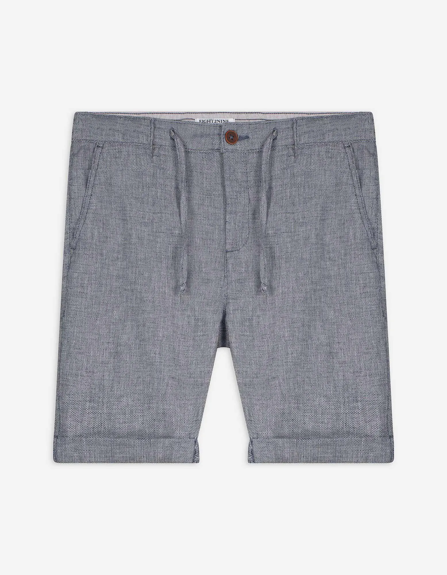 Pantaloncini - Risvolti fissi sul fondo gamba - blu scuro