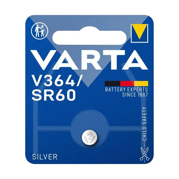 Batteria all’ossido d’argento VARTA V364/SR60 – 1,5 V