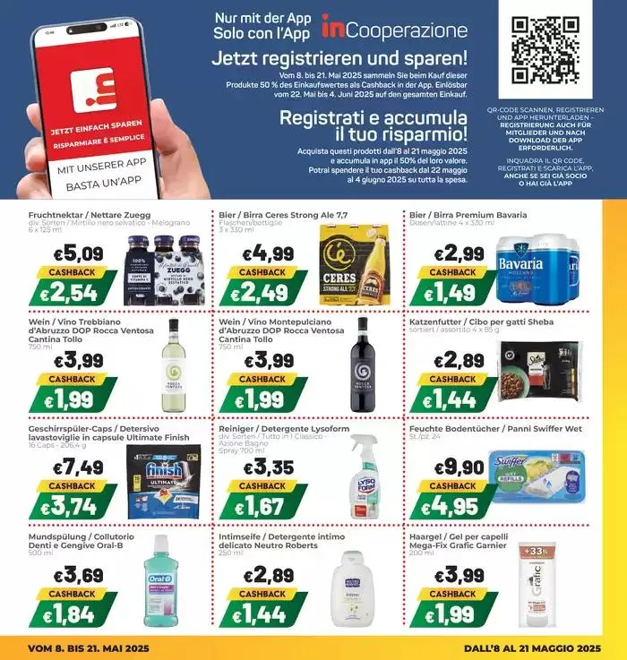 30% 40% 5% rabatt auf grosse marken da 8 maggio a 21 maggio di 2025 - Pagina del volantino 7