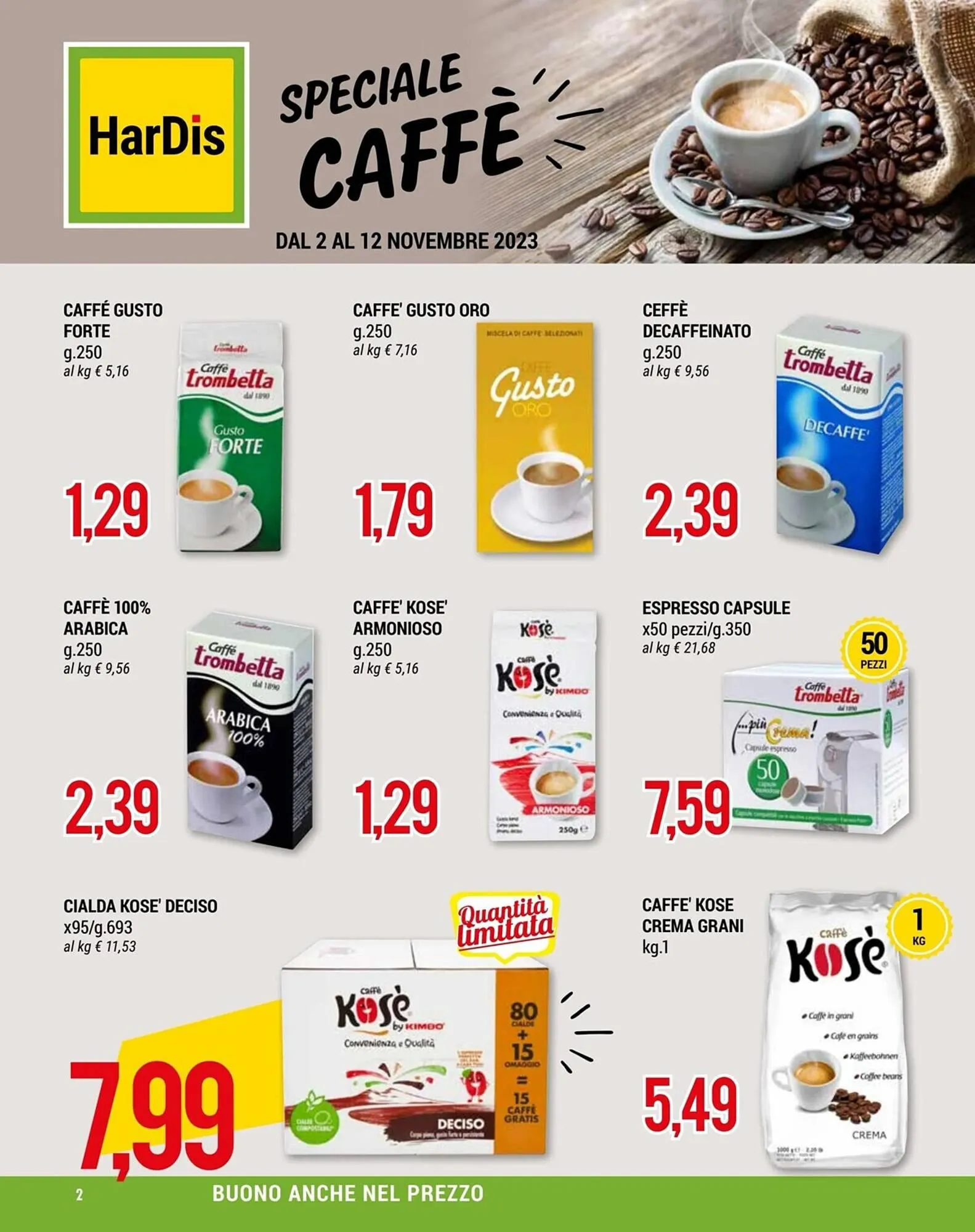 Volantino Hardis da 2 novembre a 12 novembre di 2023 - Pagina del volantino 2