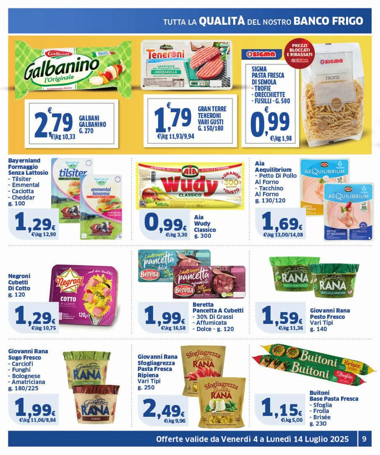 Sigma - Roma Volantino attuale da 4 luglio a 14 luglio di 2025 - Pagina del volantino 9