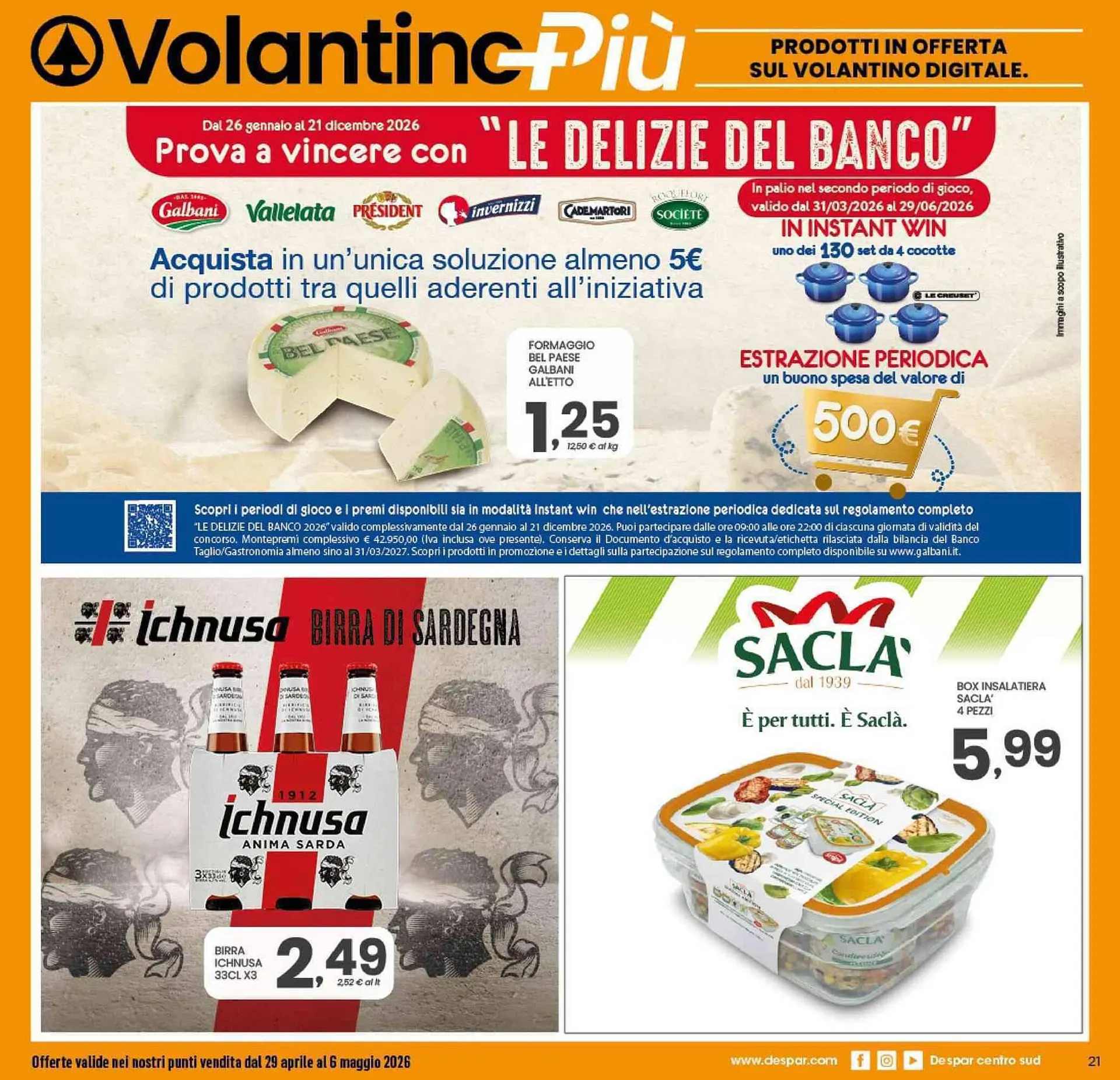 Volantino Despar da 29 aprile a 6 maggio di 2026 - Pagina del volantino 20