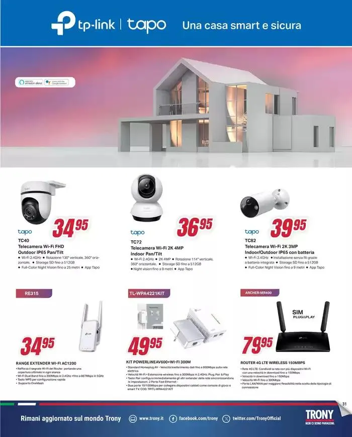 Il regalo lo scegli tu da Trony! da 12 aprile a 7 maggio di 2025 - Pagina del volantino 31