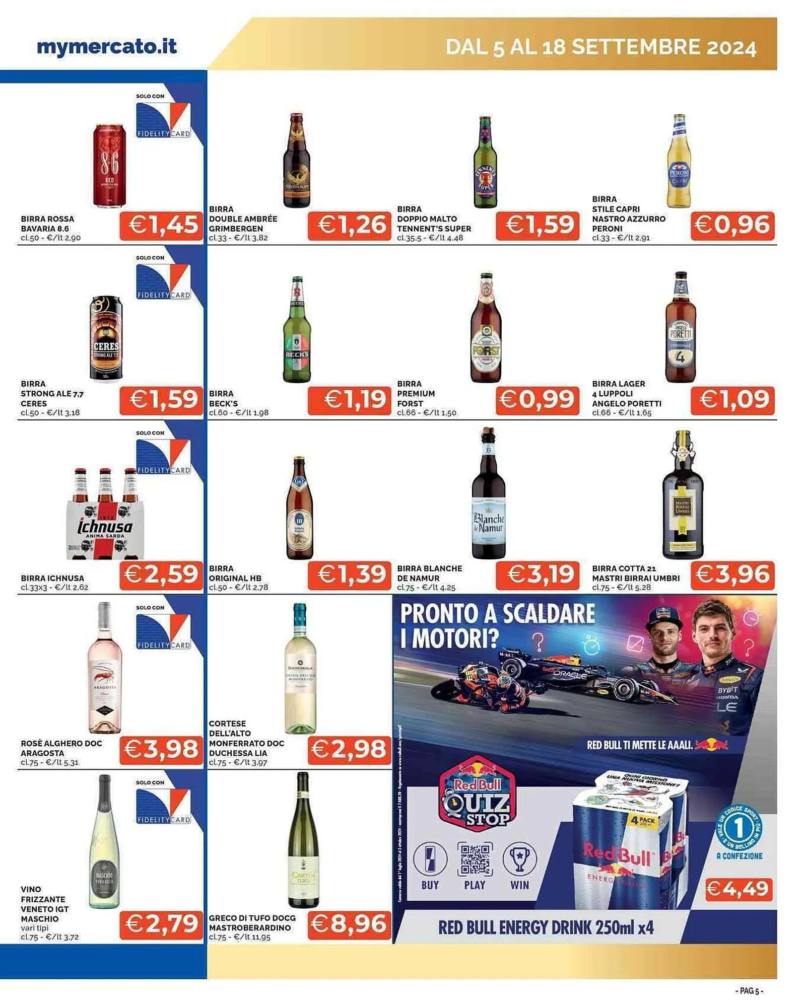 Volantino Mercatò Big da 5 settembre a 18 settembre di 2024 - Pagina del volantino 5