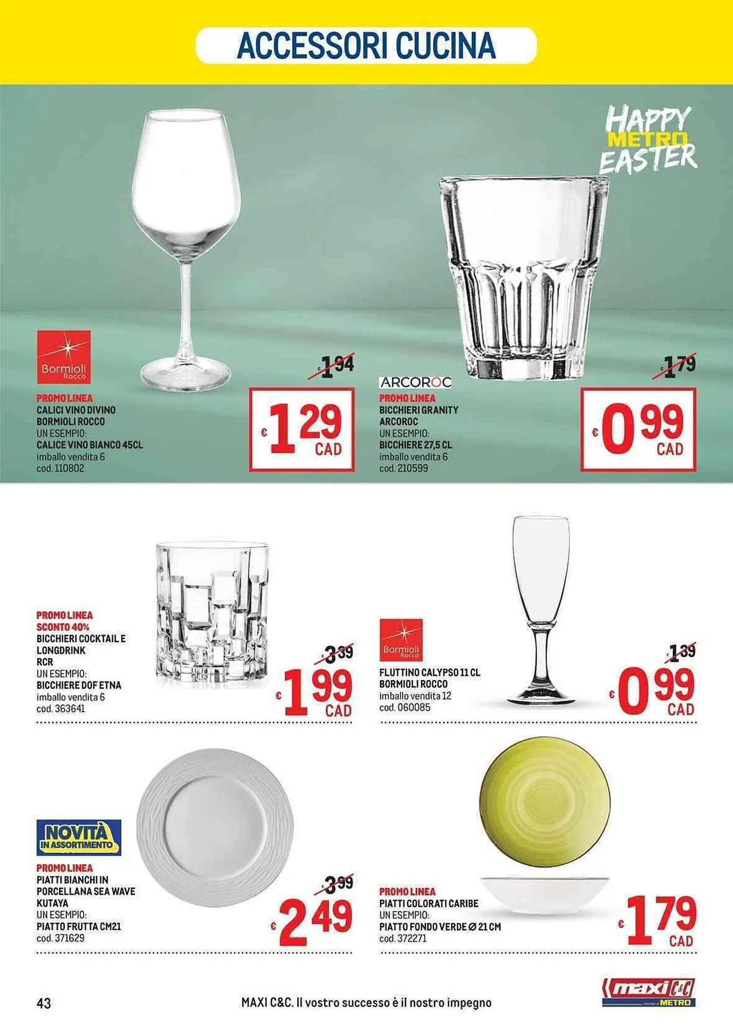 Volantino Metro da 19 marzo a 1 aprile di 2026 - Pagina del volantino 43