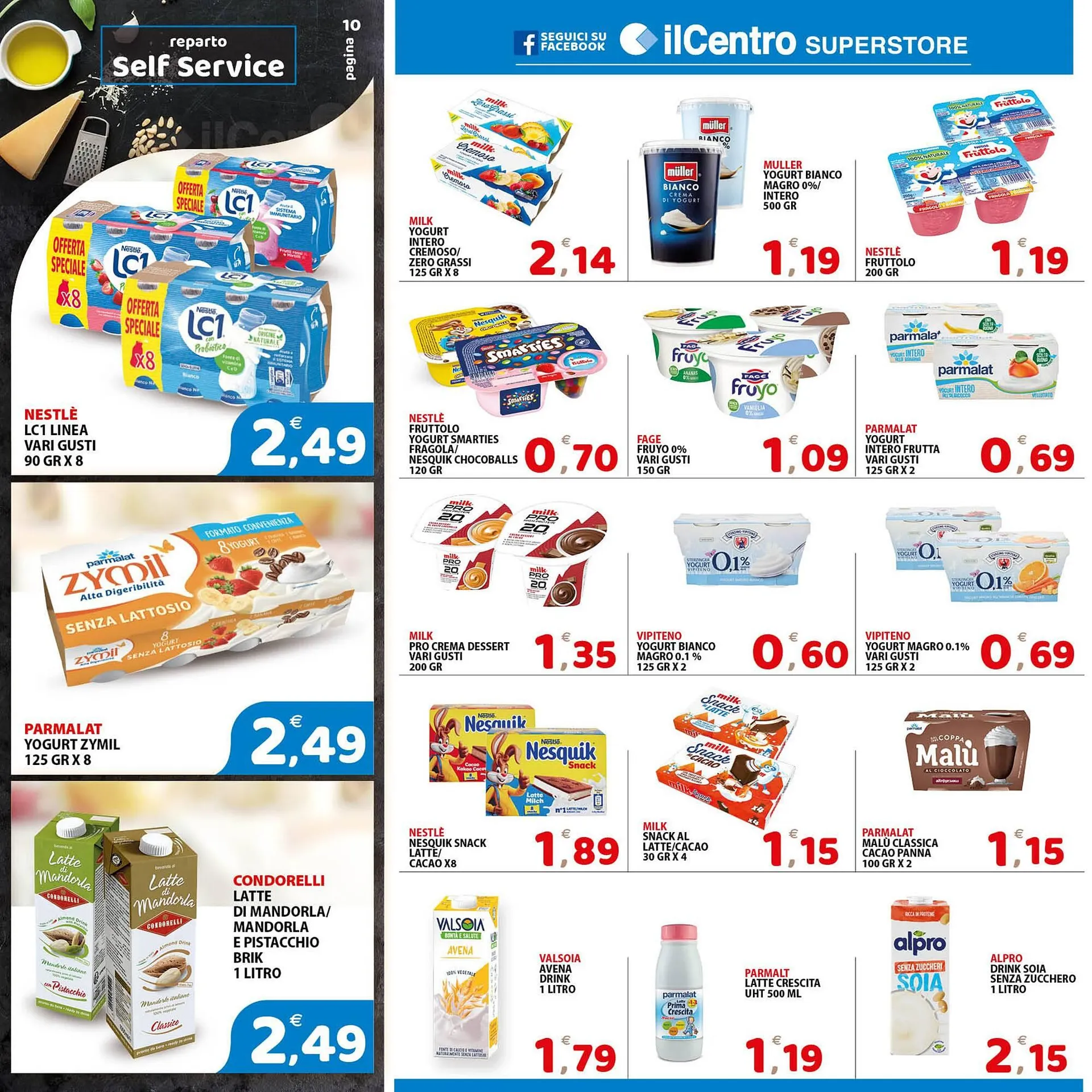 Volantino Il Centro Superstore da 6 agosto a 19 agosto di 2025 - Pagina del volantino 10