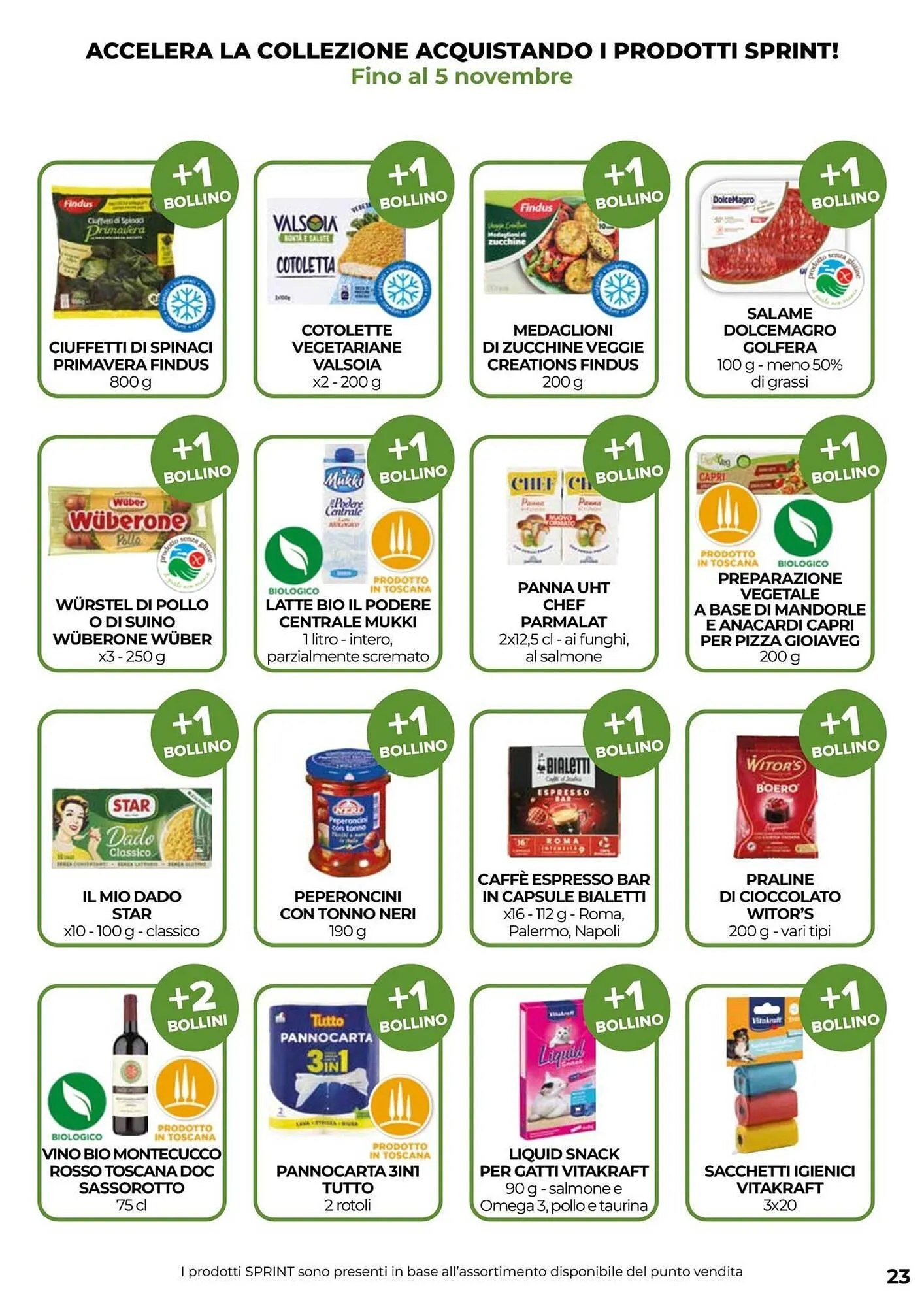 Volantino Unicoop da 30 ottobre a 12 novembre di 2025 - Pagina del volantino 23