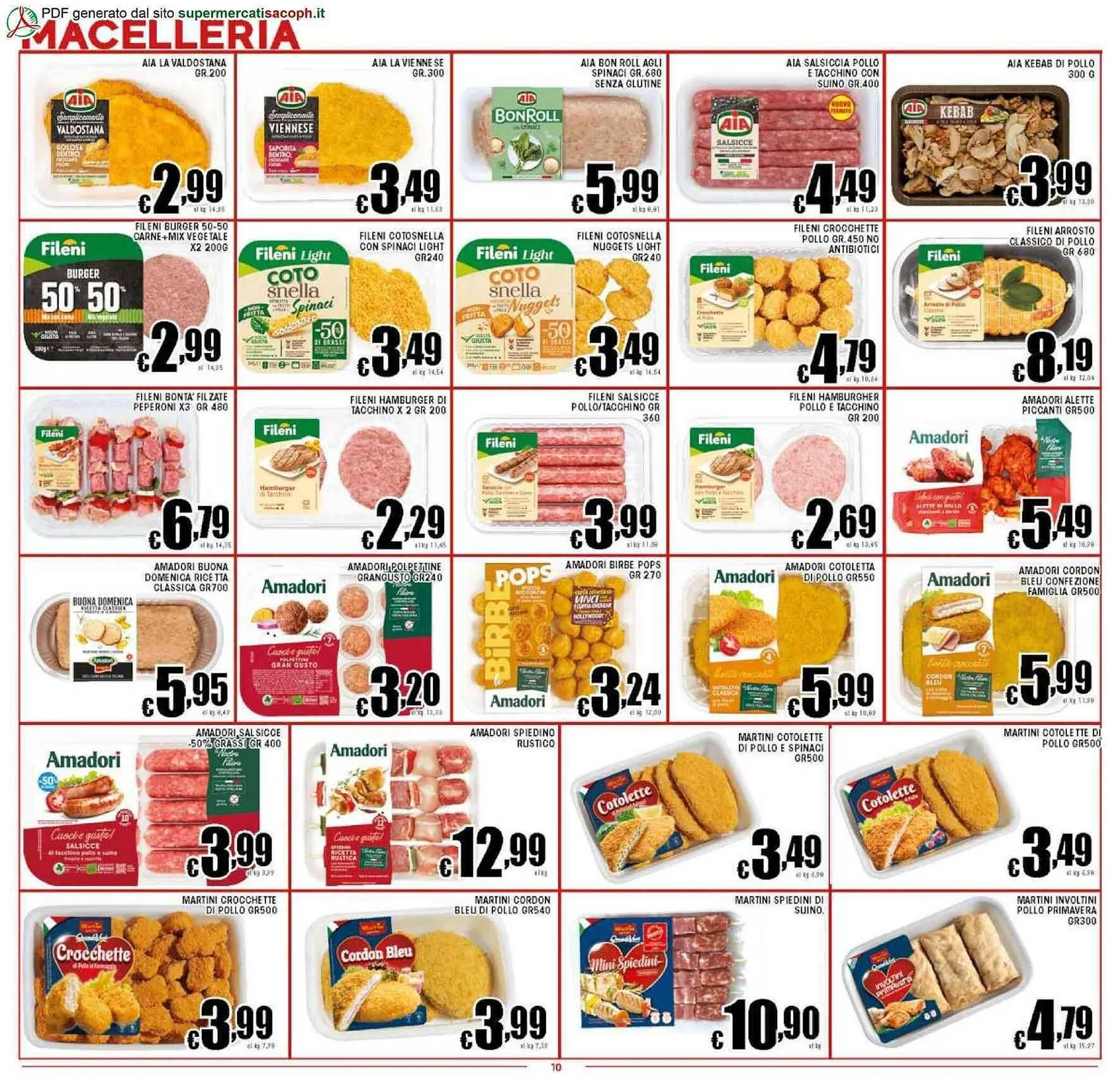 Volantino Sacoph da 7 novembre a 17 novembre di 2025 - Pagina del volantino 10