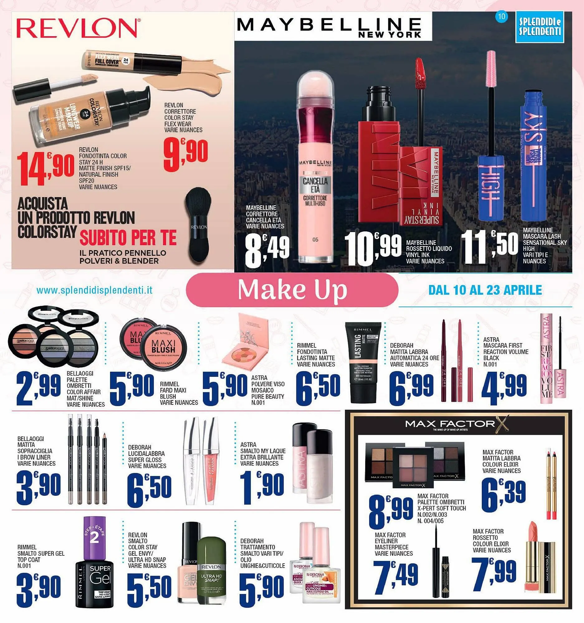 Volantino Splendidi e Splendenti da 10 aprile a 23 aprile di 2024 - Pagina del volantino 10