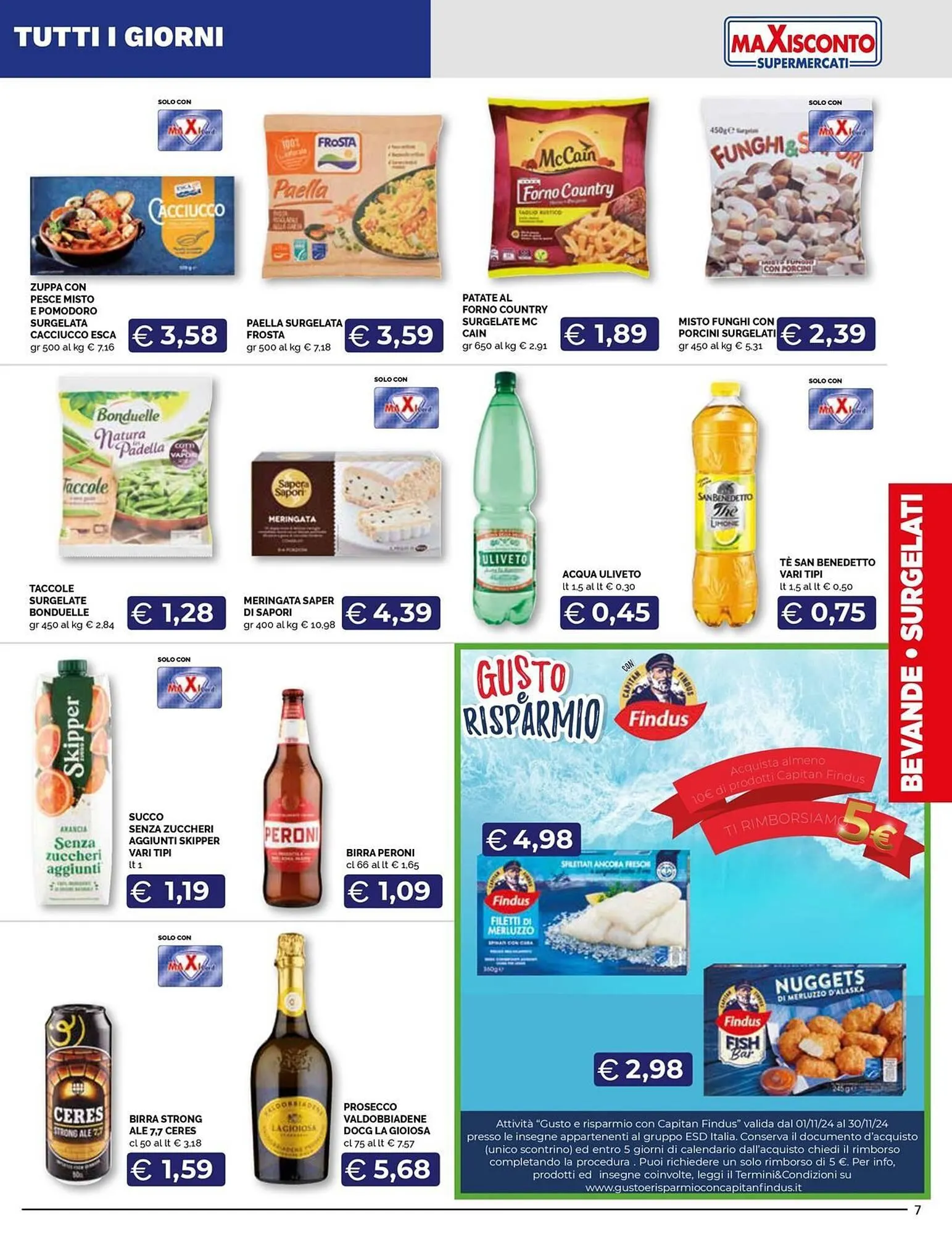 Volantino Maxisconto da 11 novembre a 24 novembre di 2024 - Pagina del volantino 7