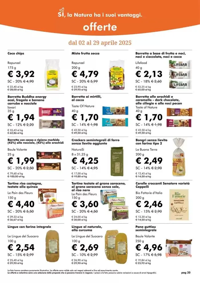 Offerte Aprile 2025 da 1 aprile a 30 aprile di 2025 - Pagina del volantino 20