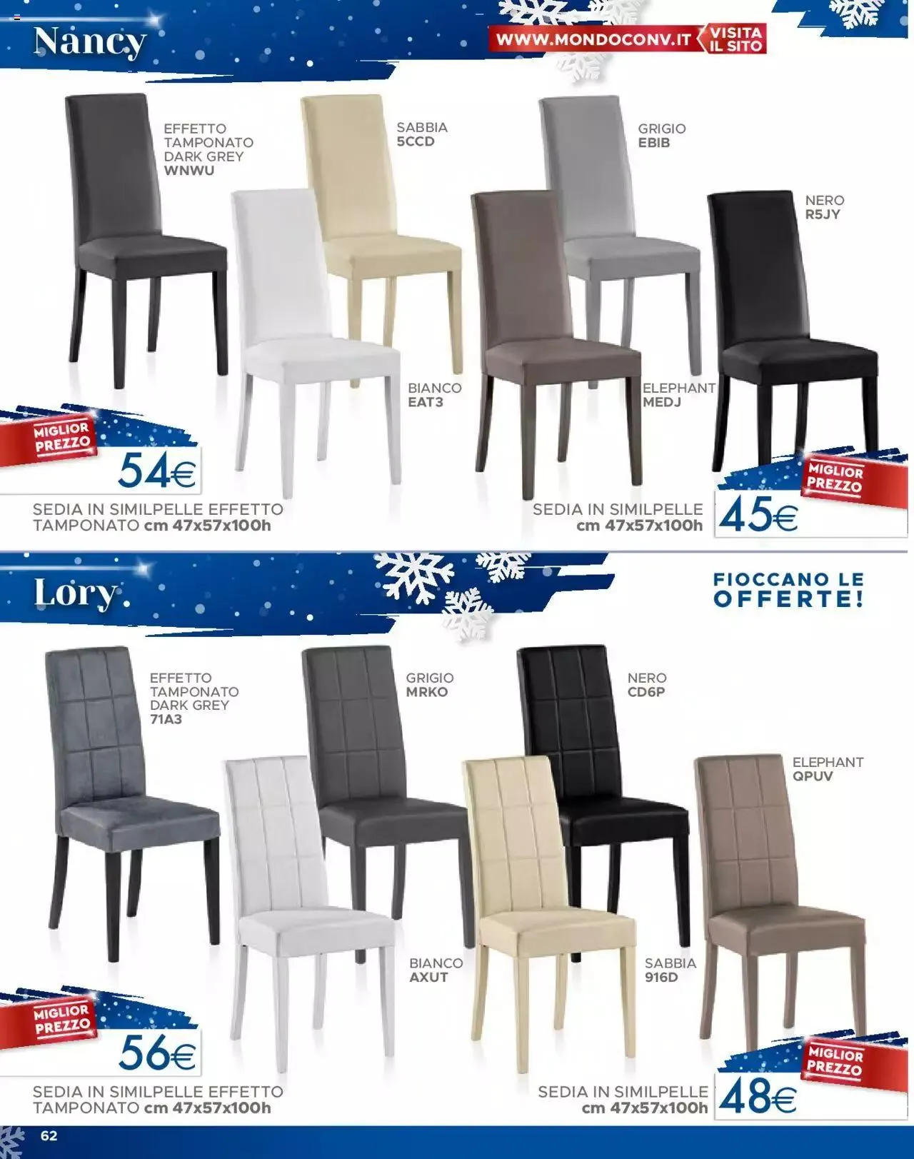 Mondo Convenienza - Catalogo Speciale Autunno da 1 novembre a 31 dicembre di 2023 - Pagina del volantino 64