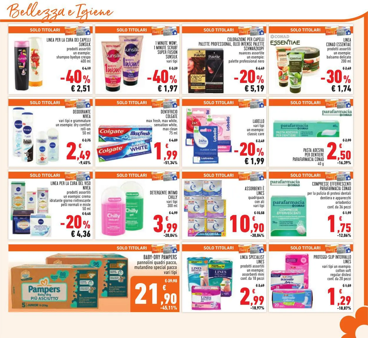 Conad - Roma Volantino attuale da 3 aprile a 14 aprile di 2024 - Pagina del volantino 19