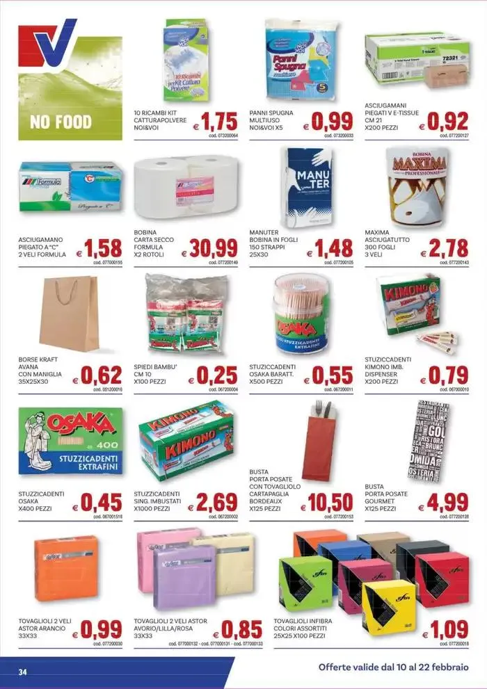 Guida alle offerte da 10 febbraio a 22 febbraio di 2025 - Pagina del volantino 34