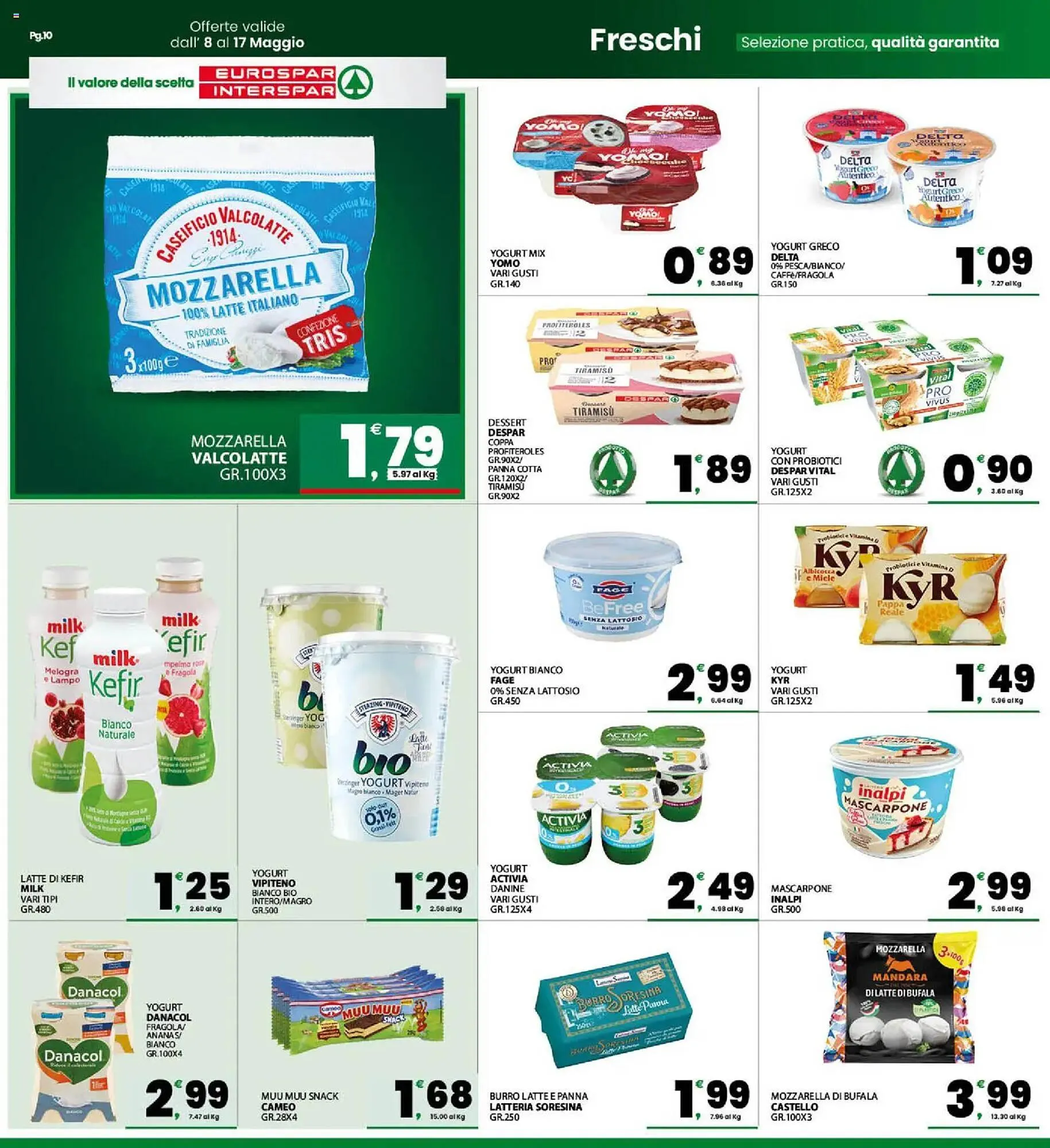 Volantino Interspar da 8 maggio a 17 maggio di 2026 - Pagina del volantino 10