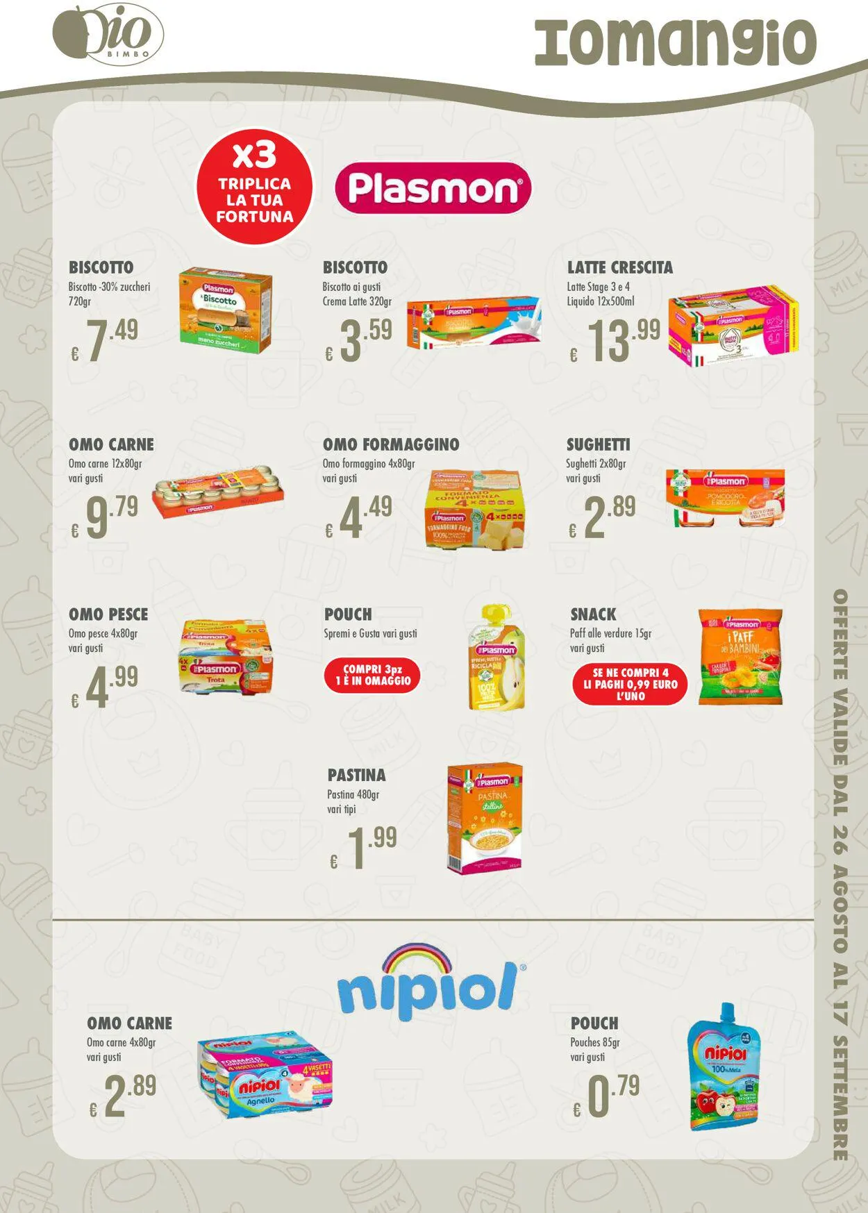 Io Bimbo Volantino attuale da 25 agosto a 1 settembre di 2023 - Pagina del volantino 11