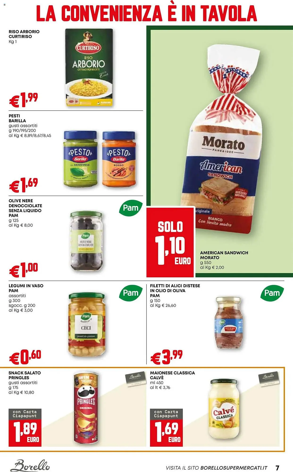 Volantino Borello Supermercati da 23 ottobre a 5 novembre di 2025 - Pagina del volantino 7