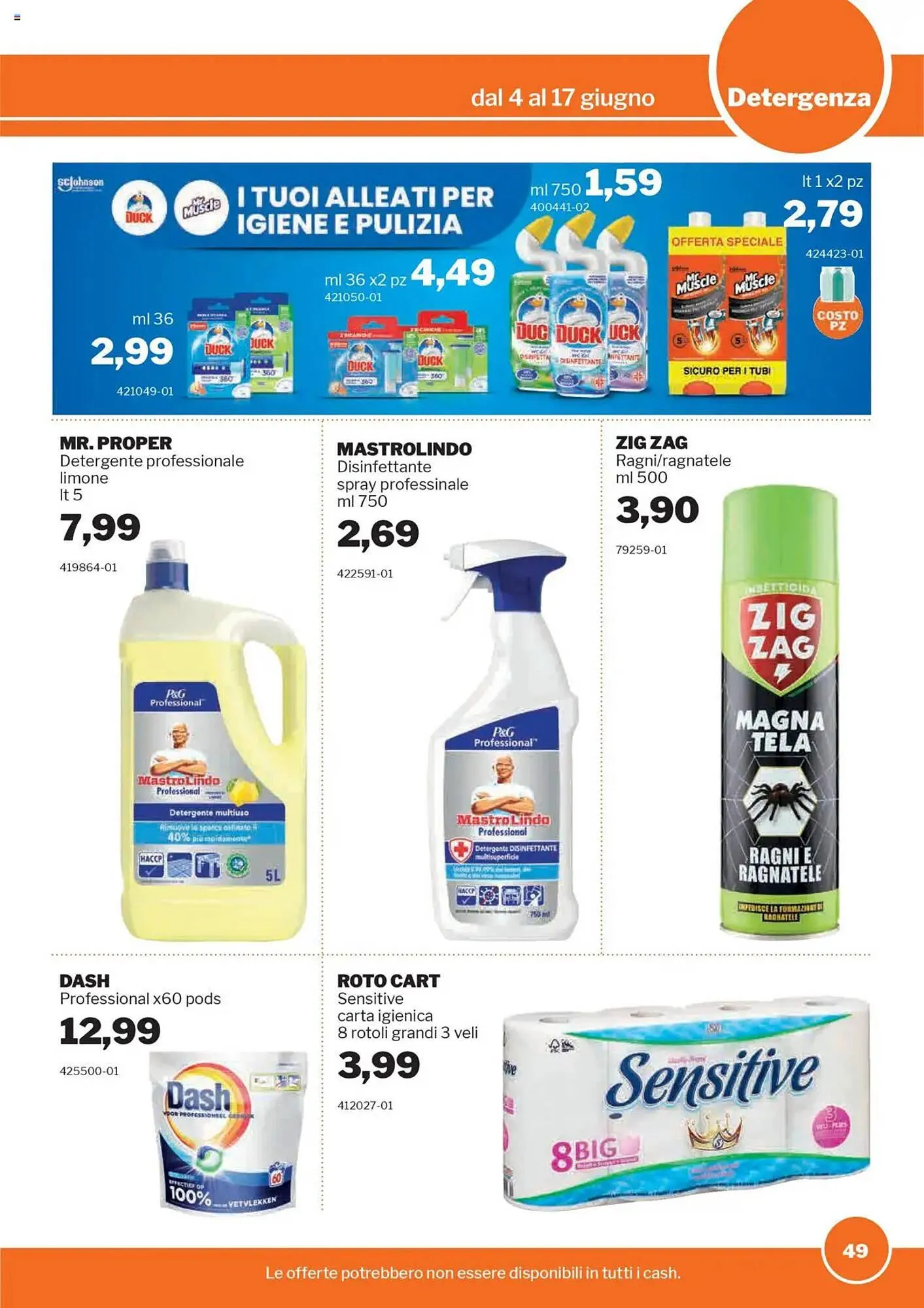 Volantino GrosMarket da 4 giugno a 17 giugno di 2025 - Pagina del volantino 49